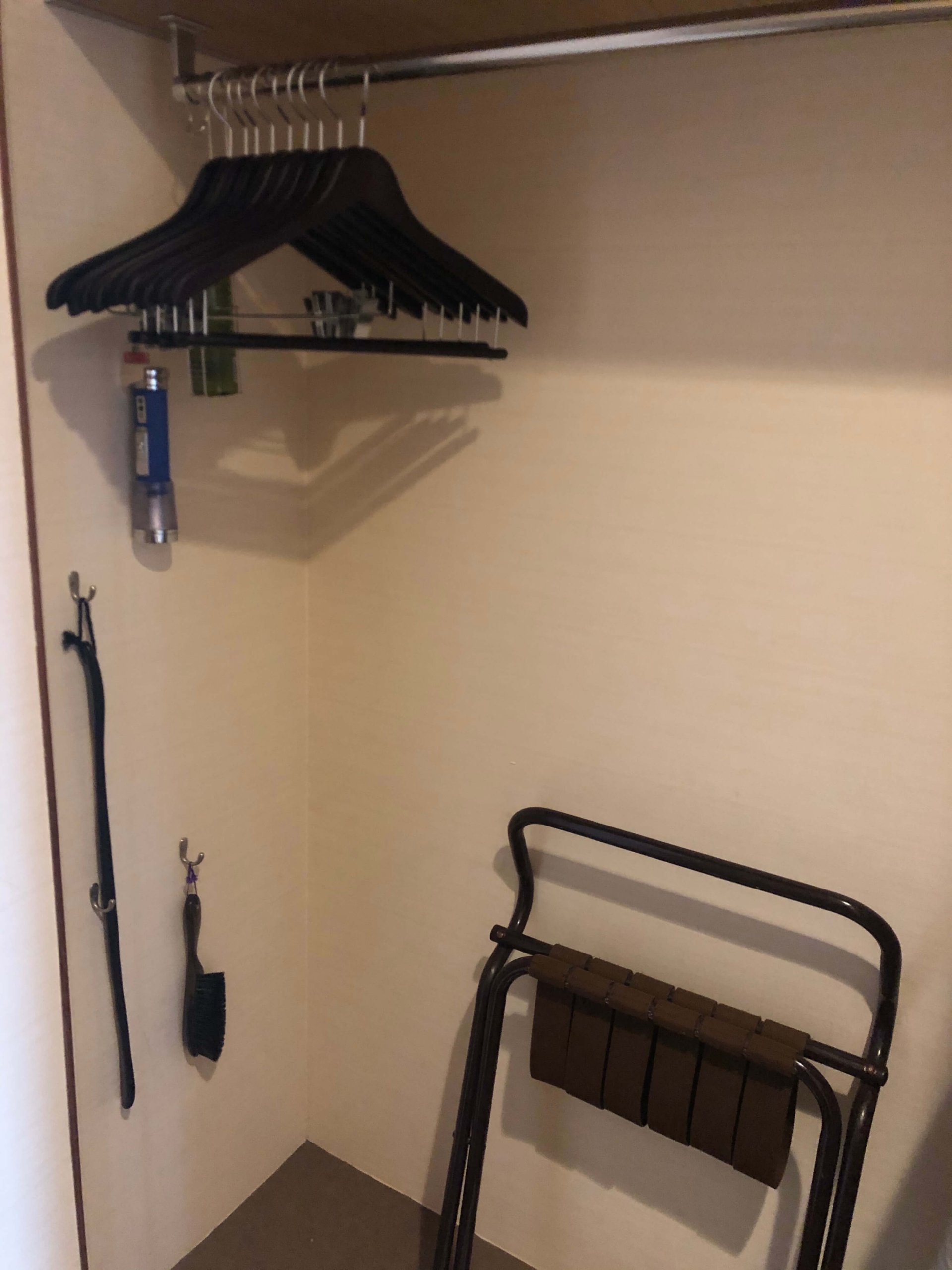 シェラトン都ホテル大阪クローゼット