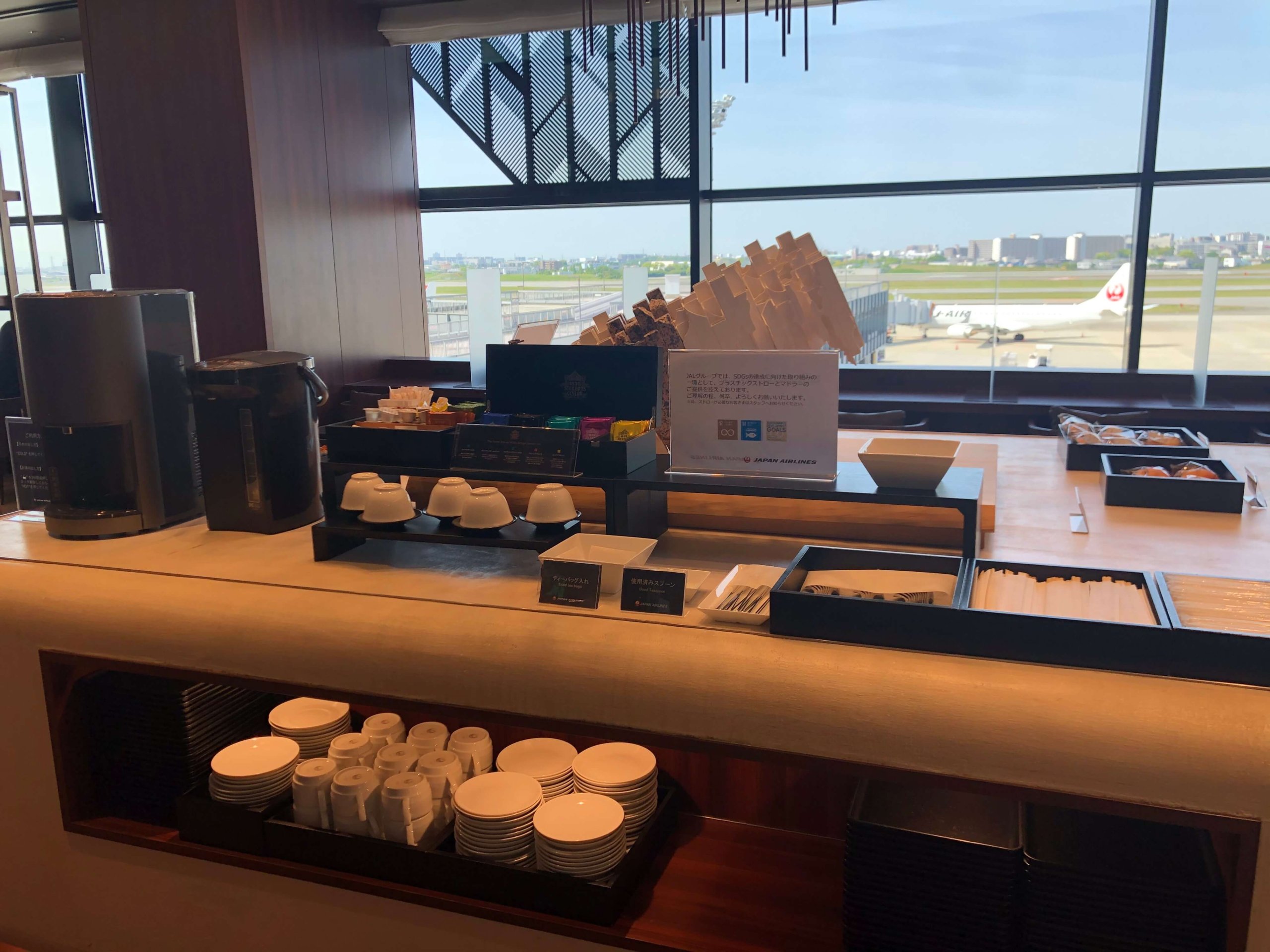 伊丹空港JALダイヤモンドプレミアラウンジ