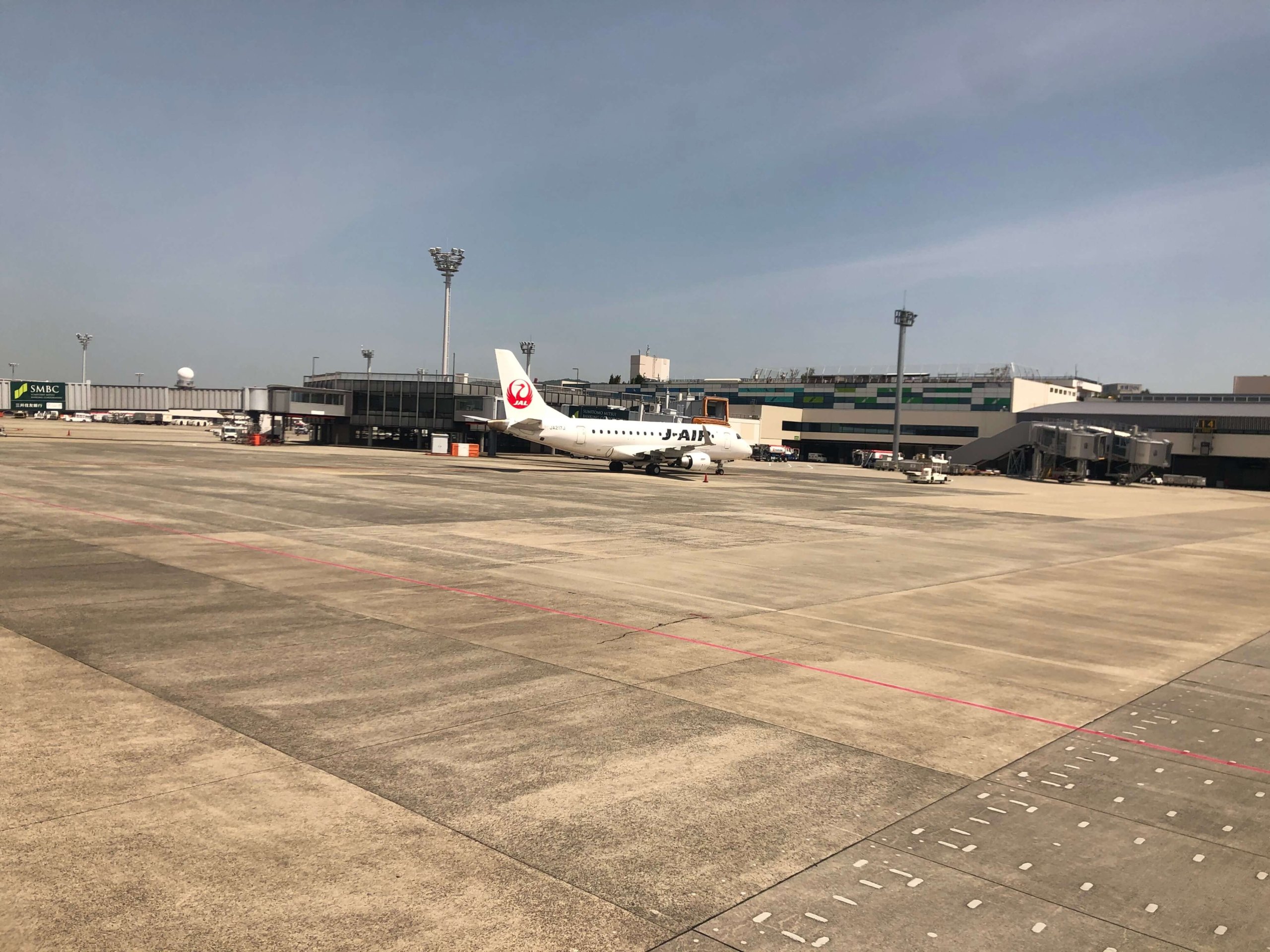 飛行機からの景色
