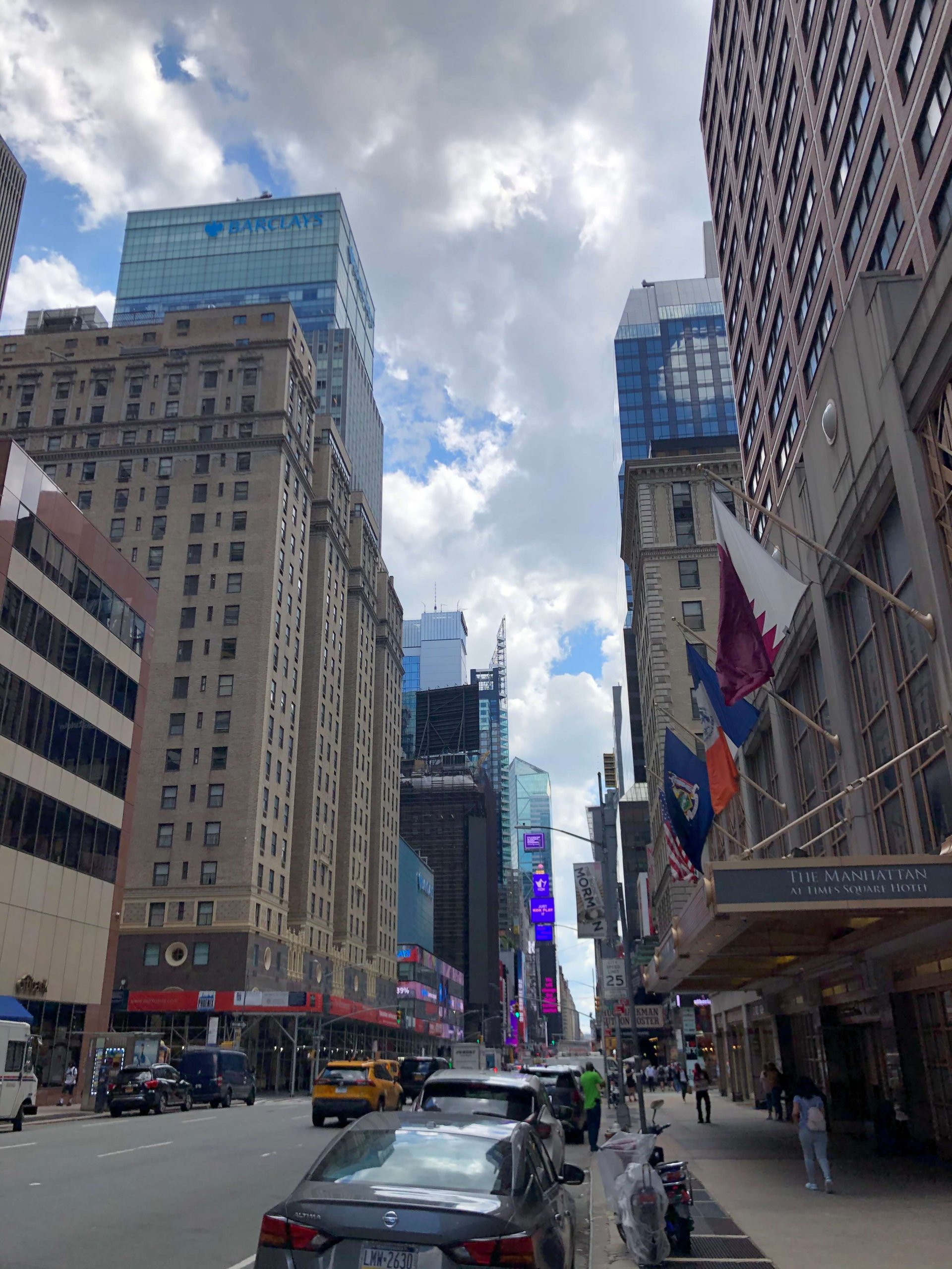 ニューヨークの街並み