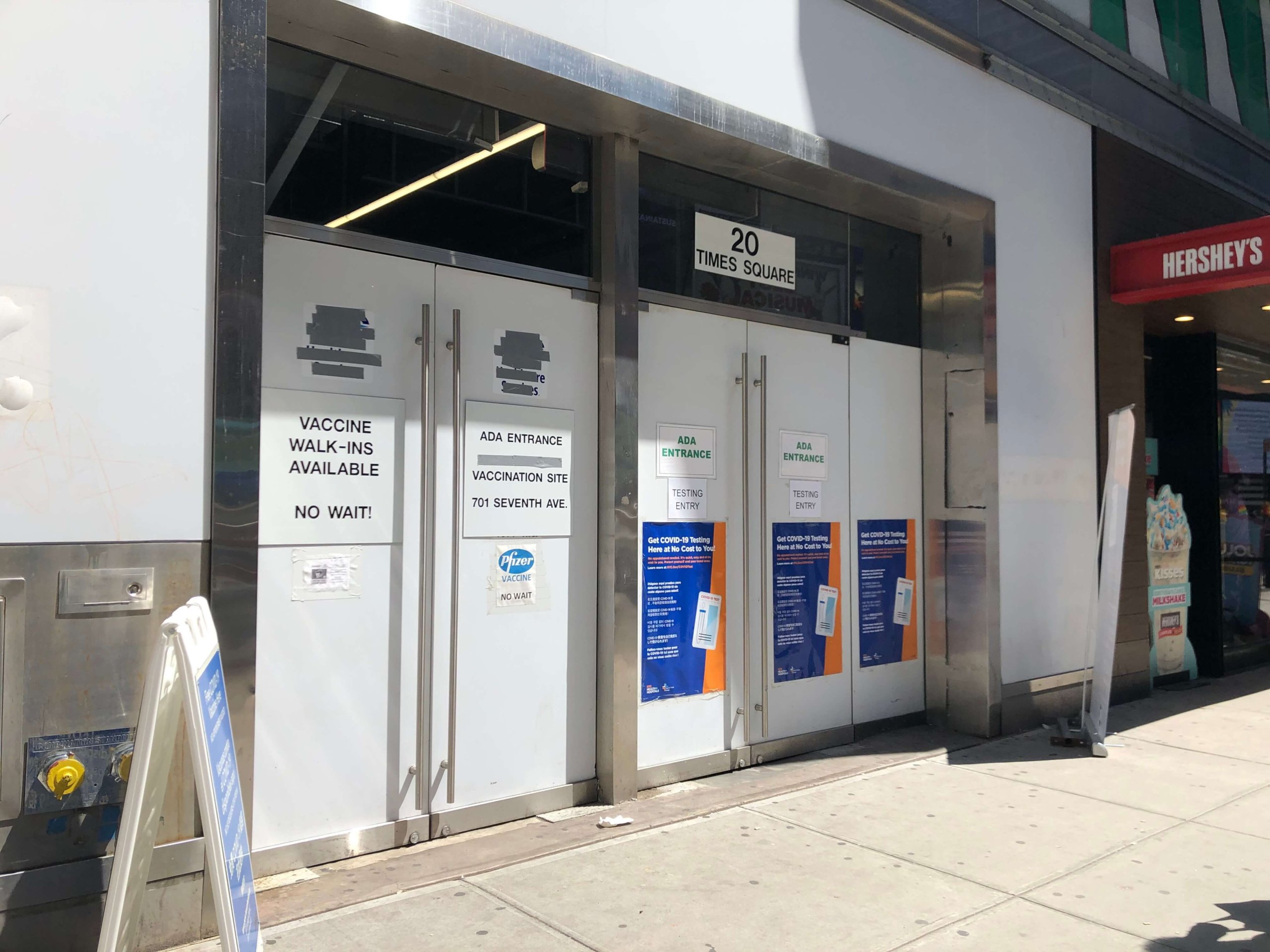 ワクチン接種会場