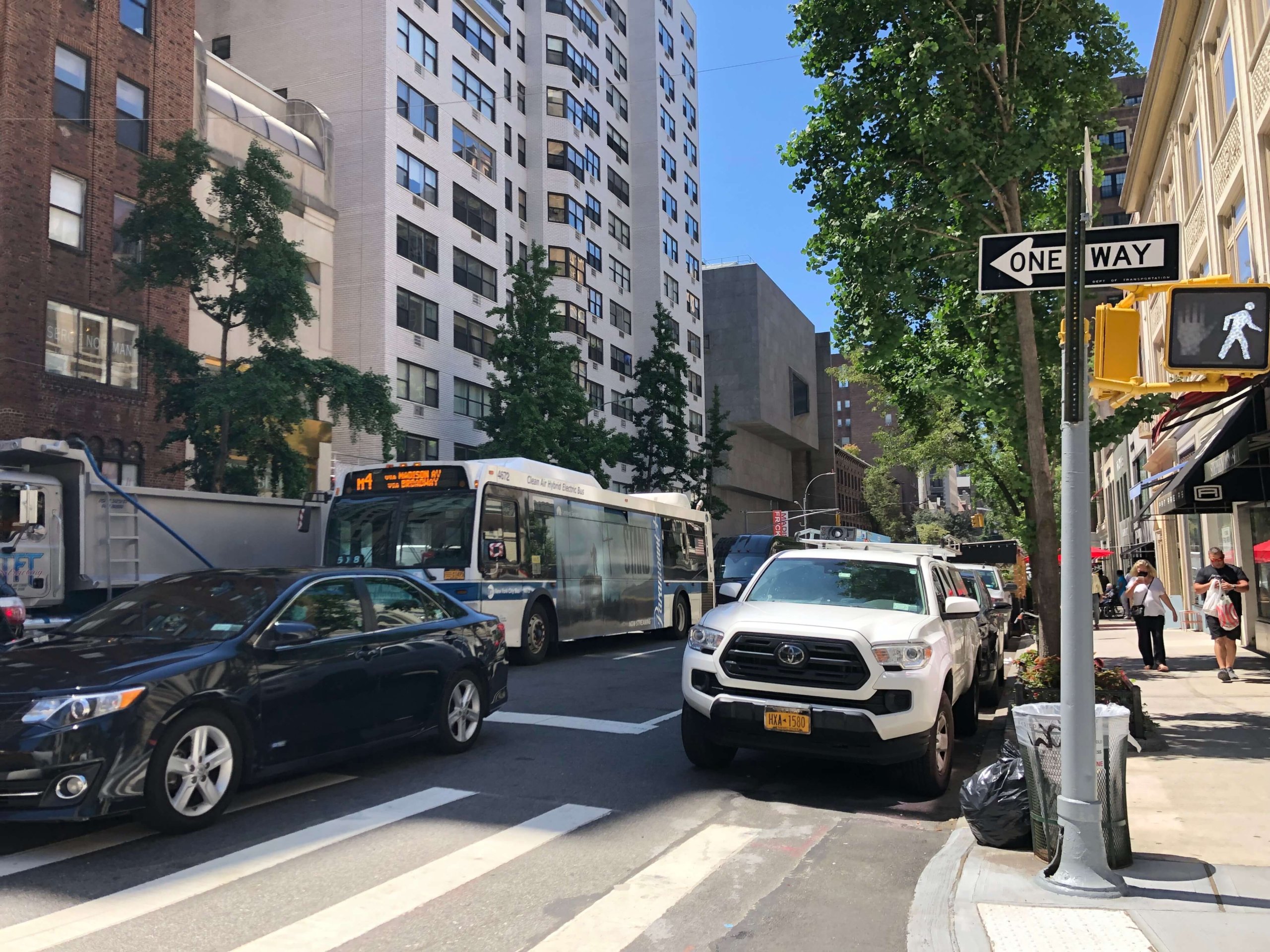 ニューヨークの街並み