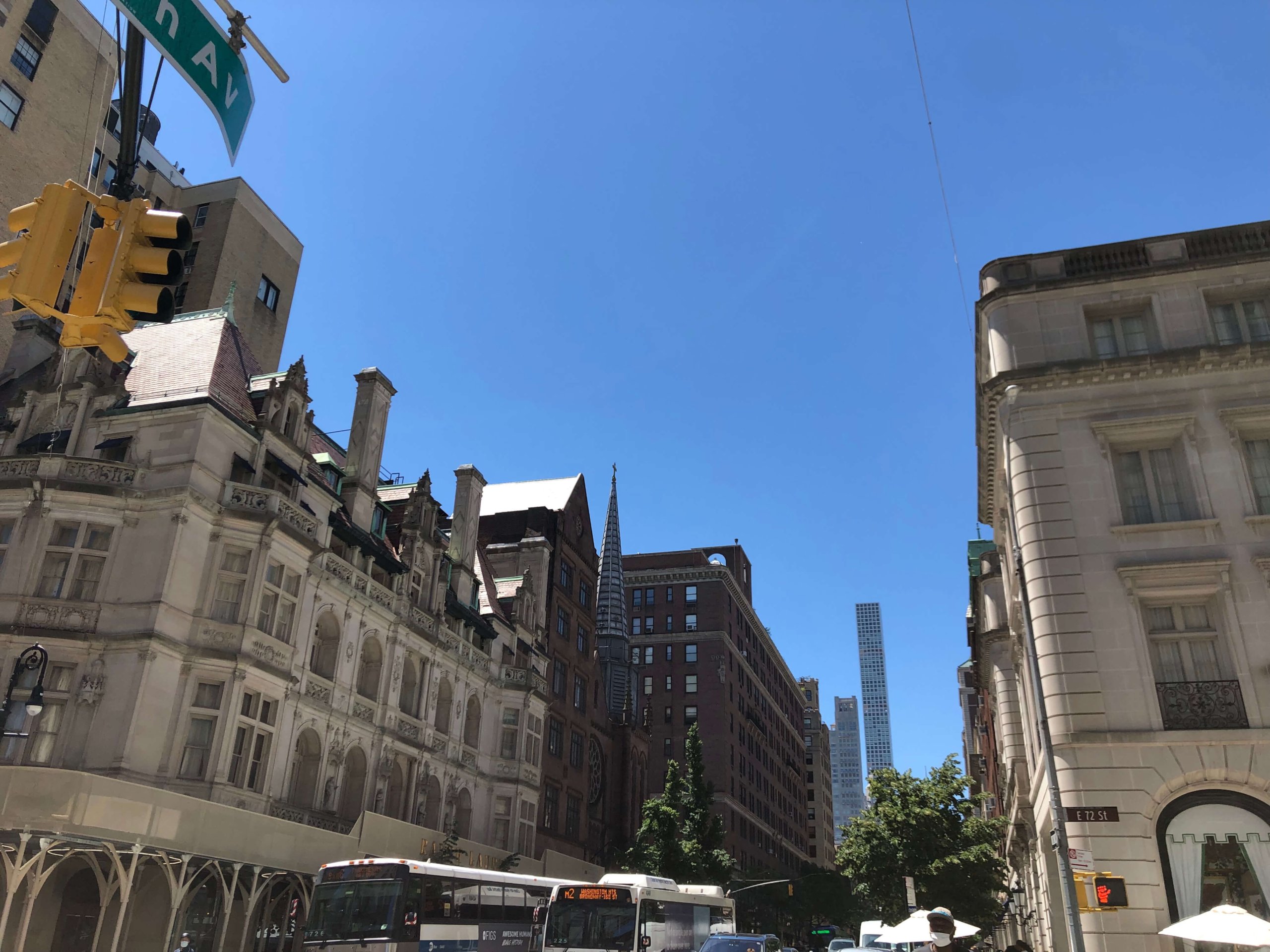 ニューヨークの街並み