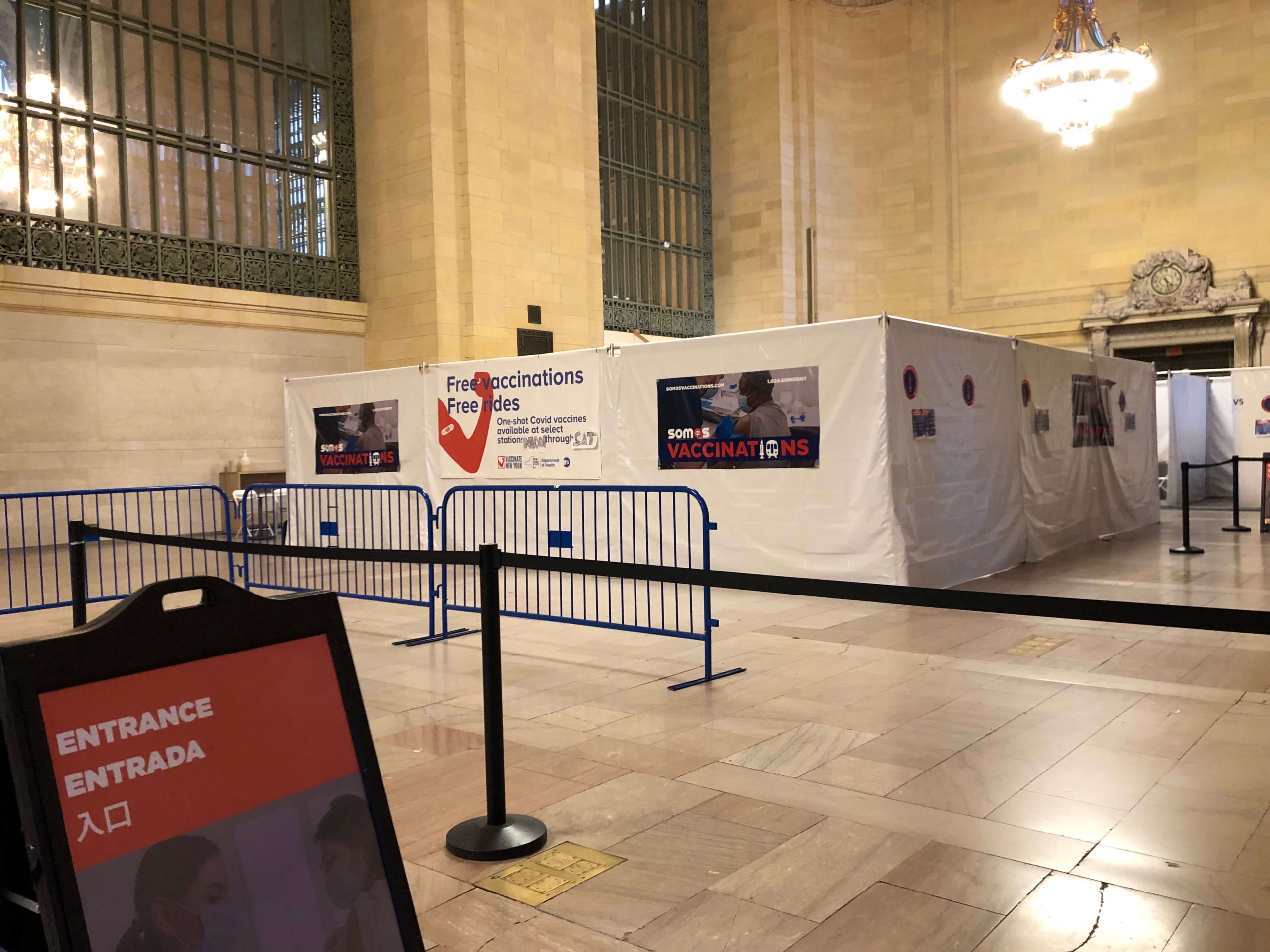 ワクチン接種会場