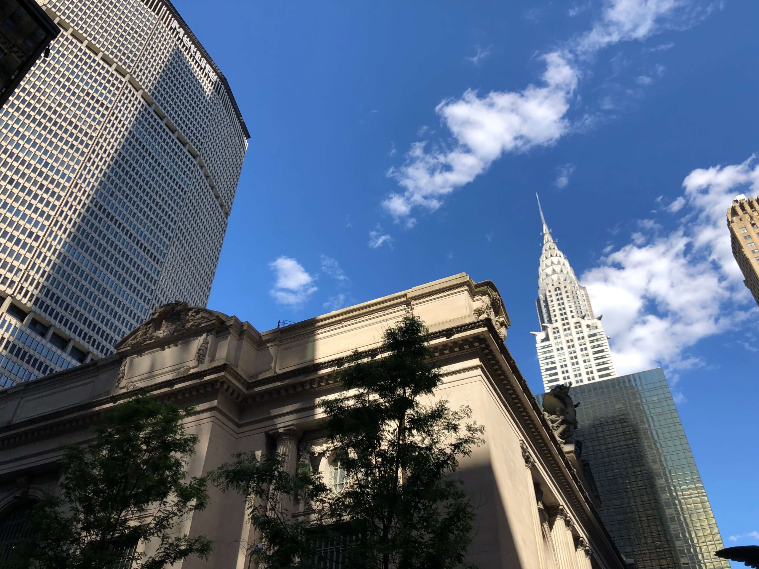 グランドセントラル駅とクライスラービル