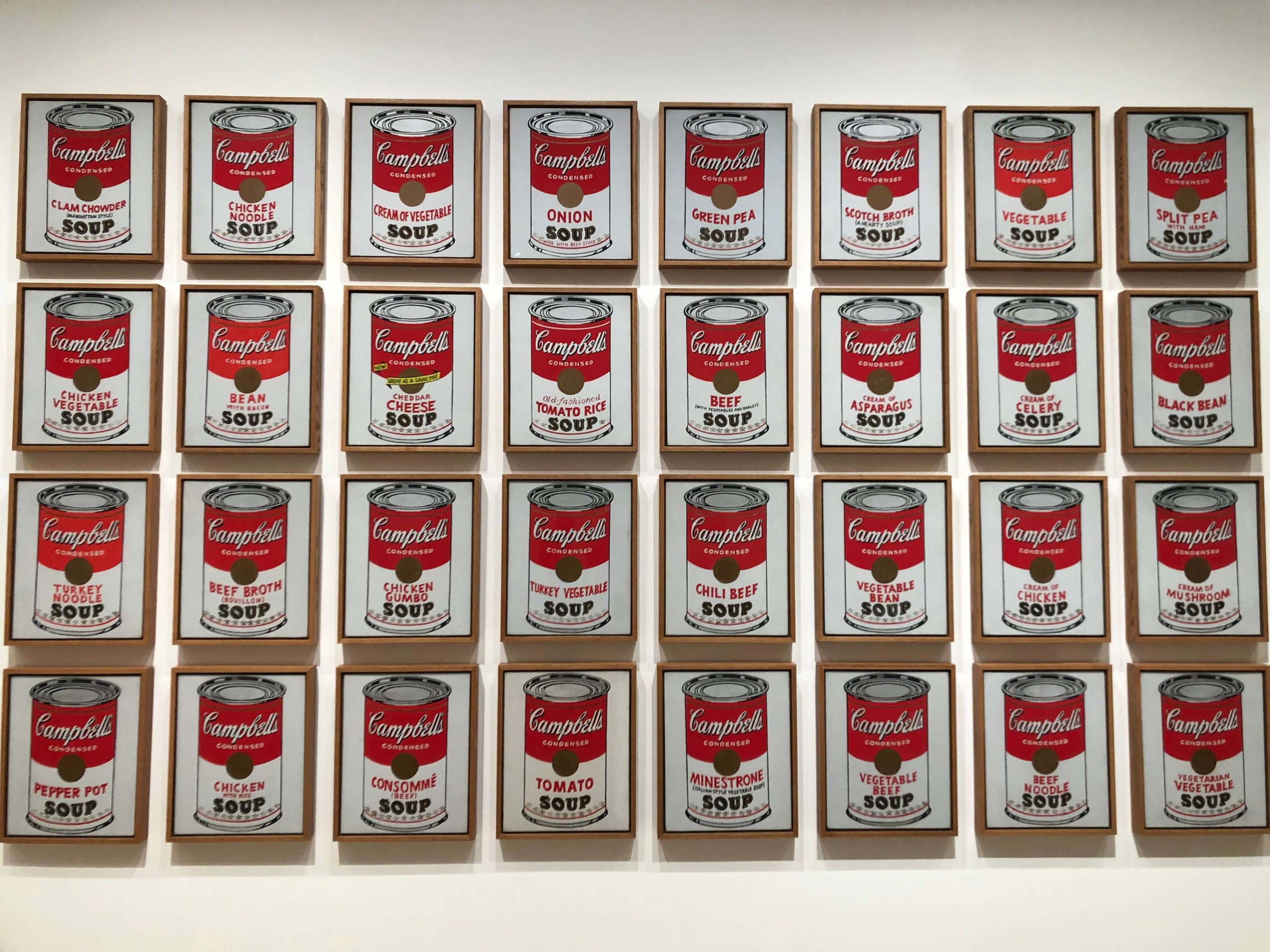アンディ・ウォーホル　キャンベルのスープ缶