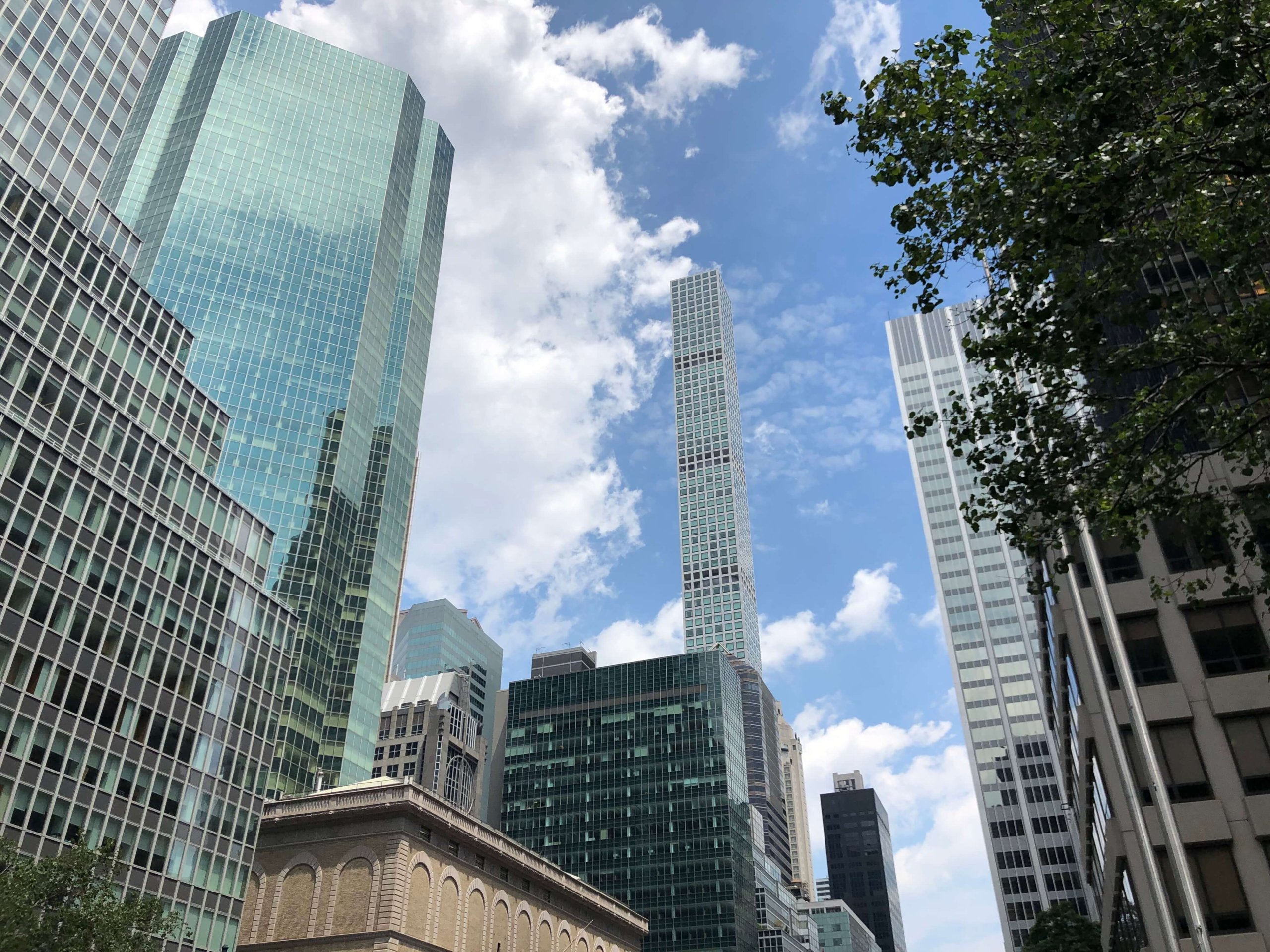 ニューヨークの街並み