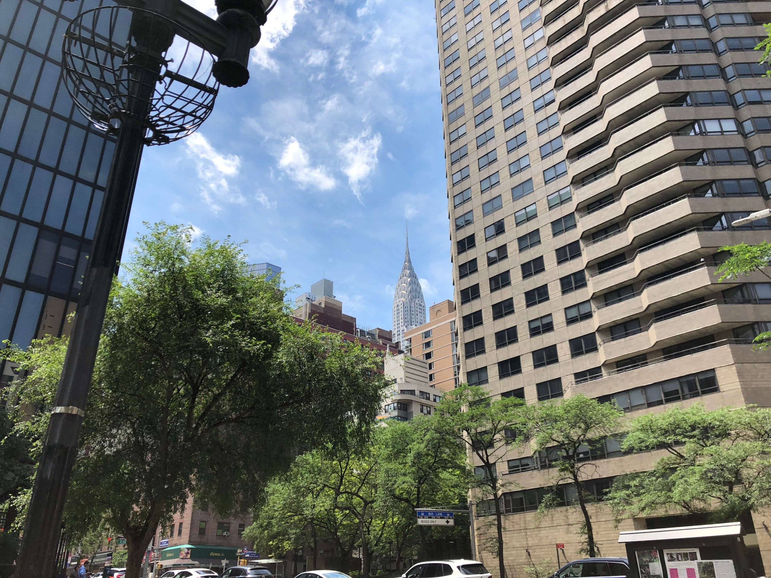 ニューヨークの街並み