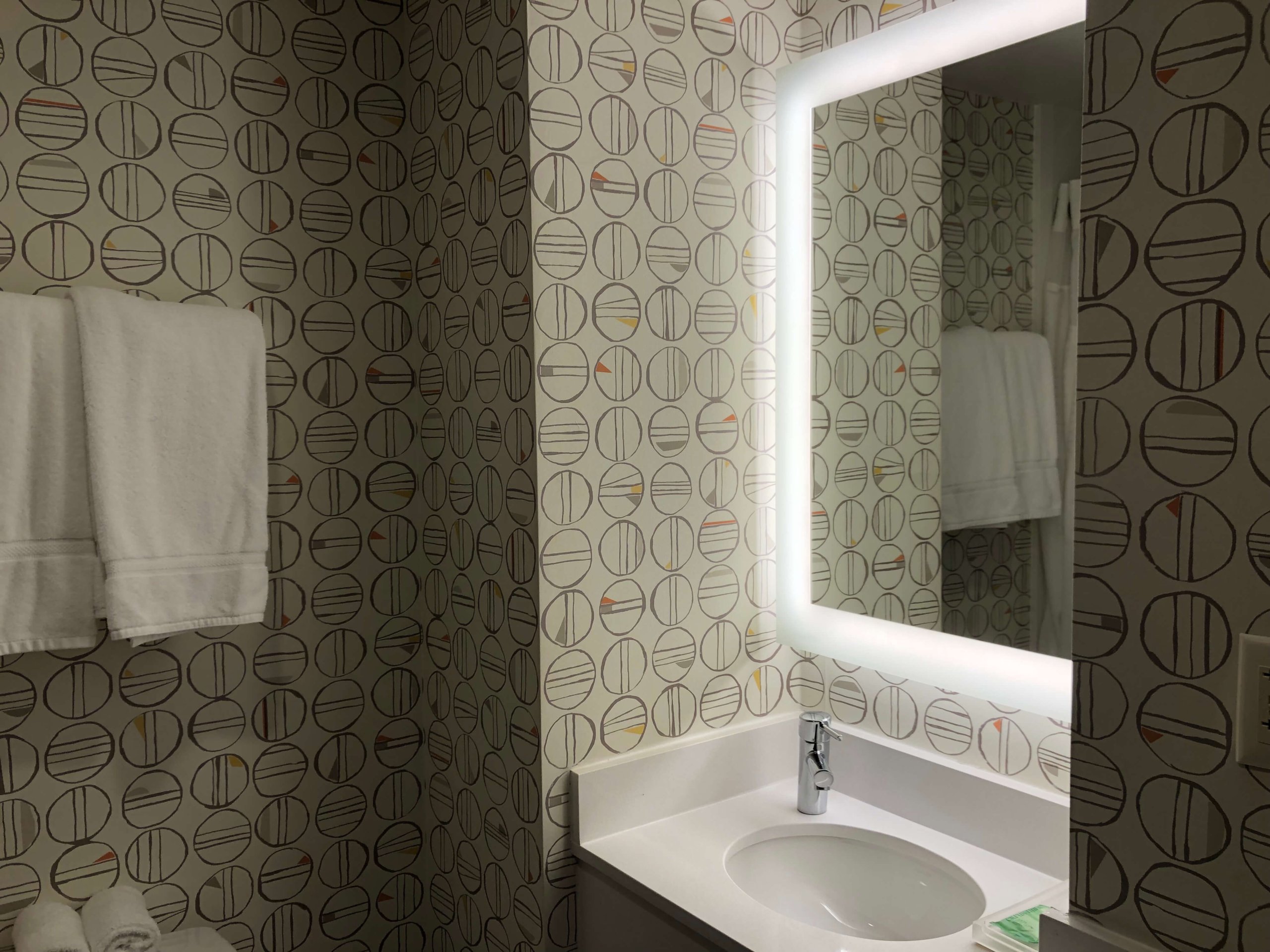 ホリディインお部屋・バスルーム