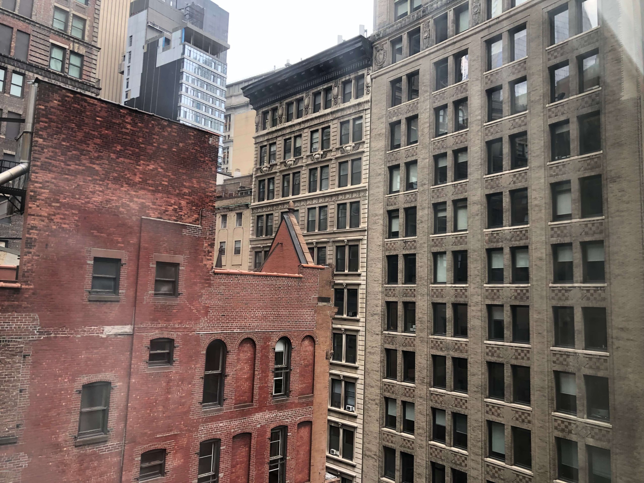 ホリディインお部屋からの景色