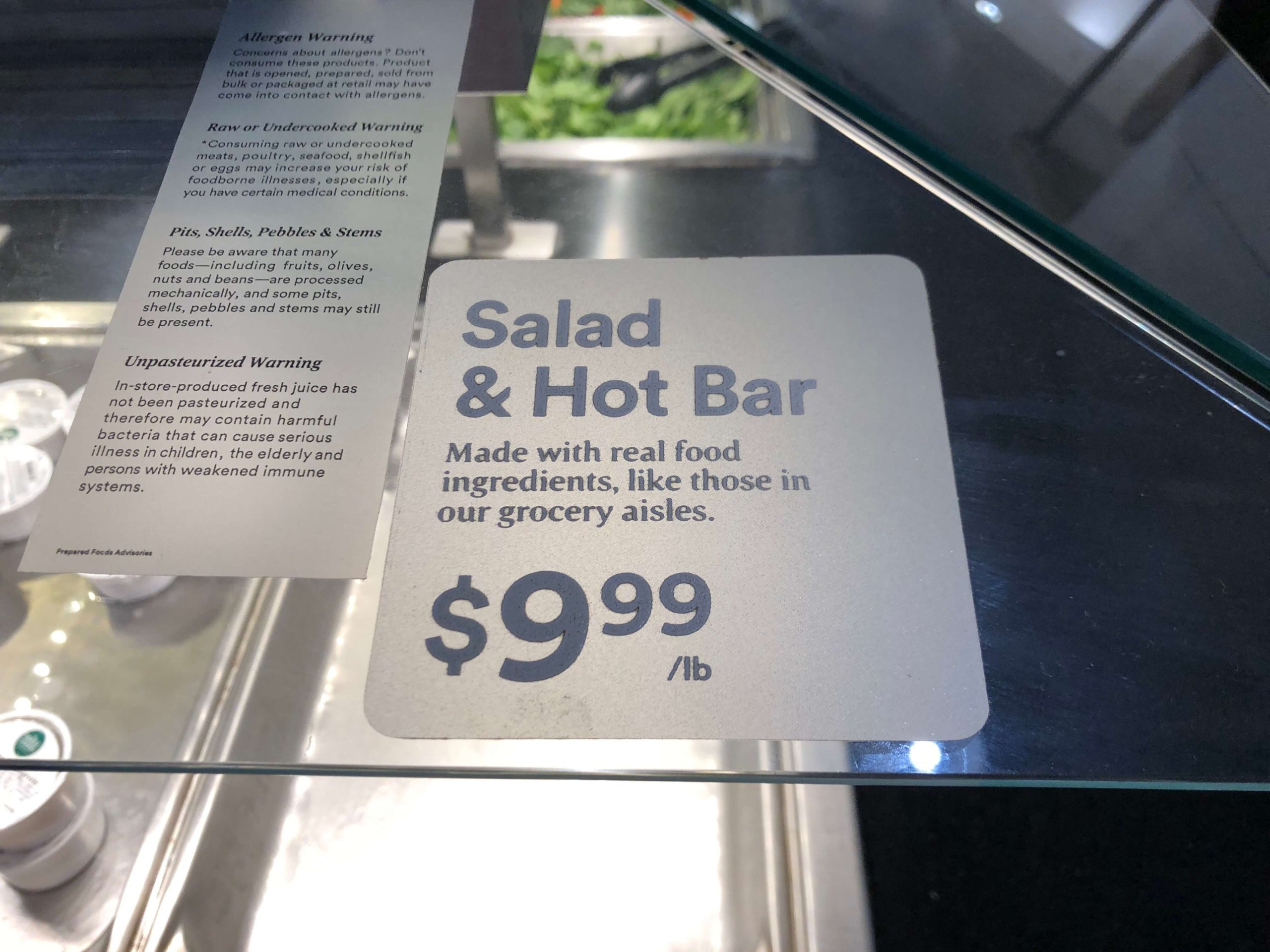 ホールフーズのサラダバー