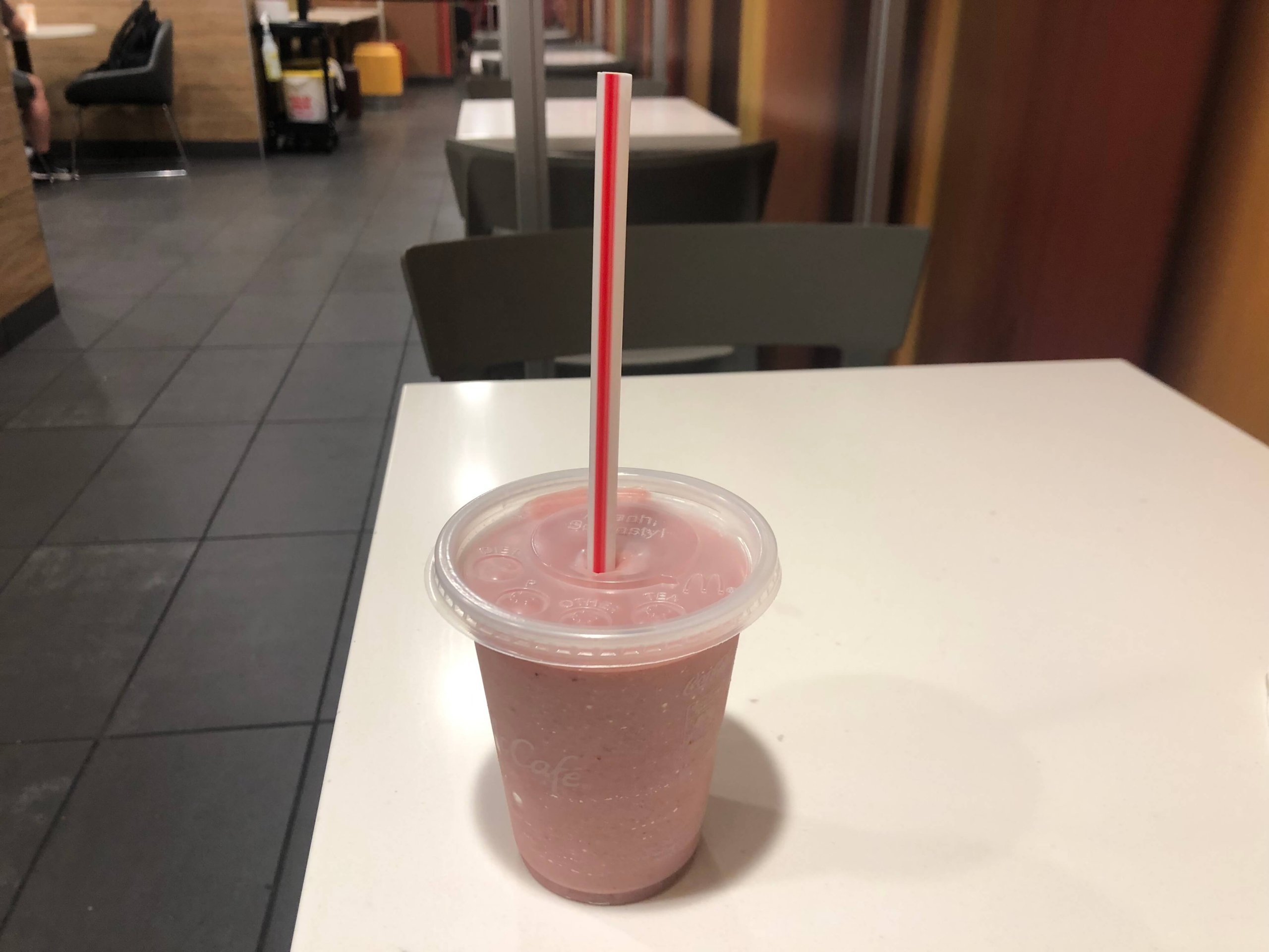 マックのスムージー