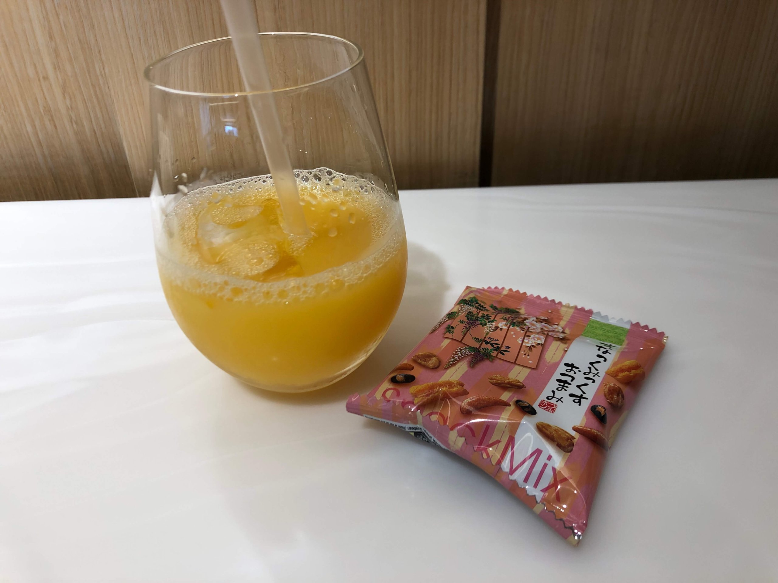 ANAラウンジ・食べたもの