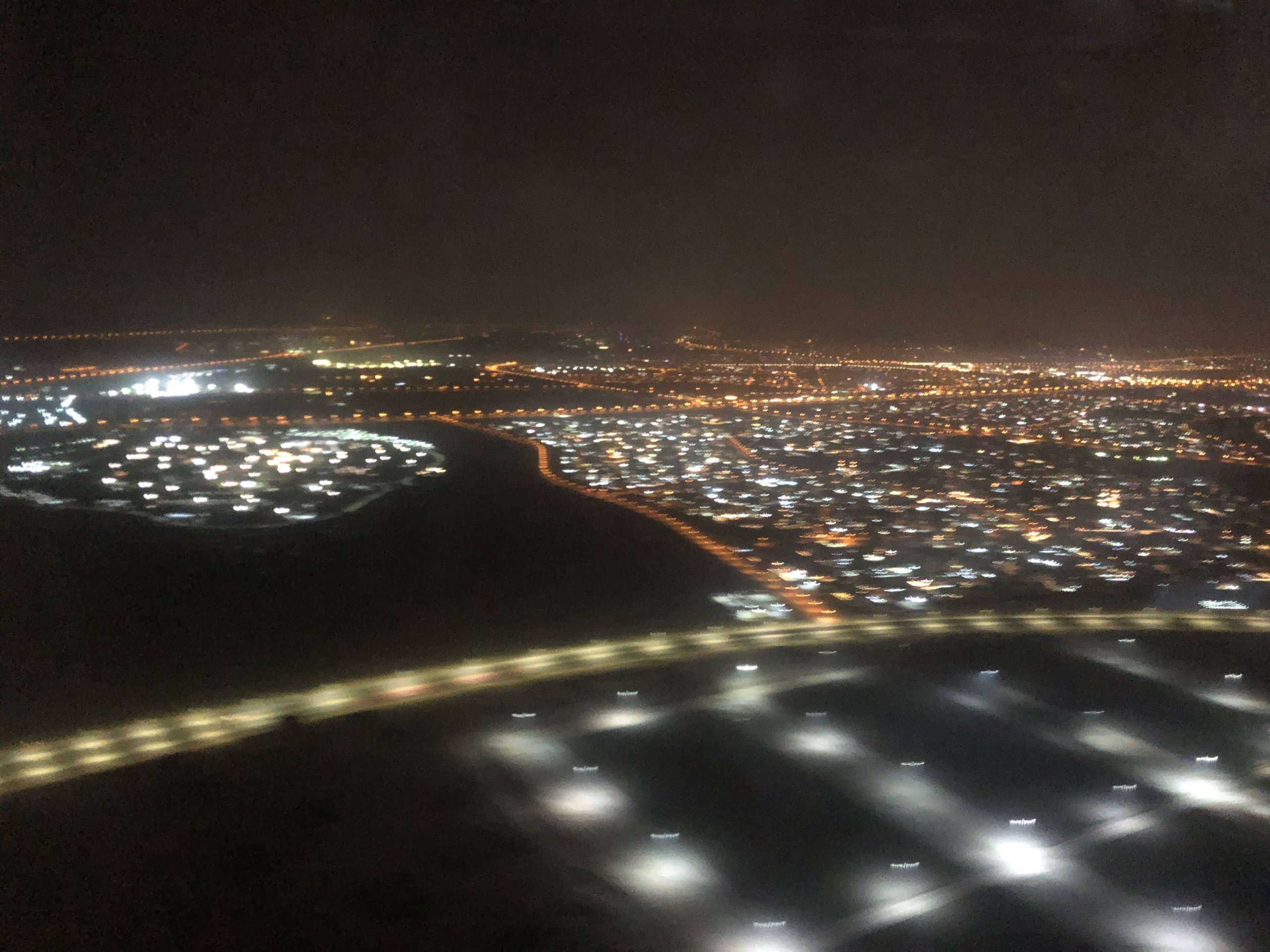 飛行機からの景色