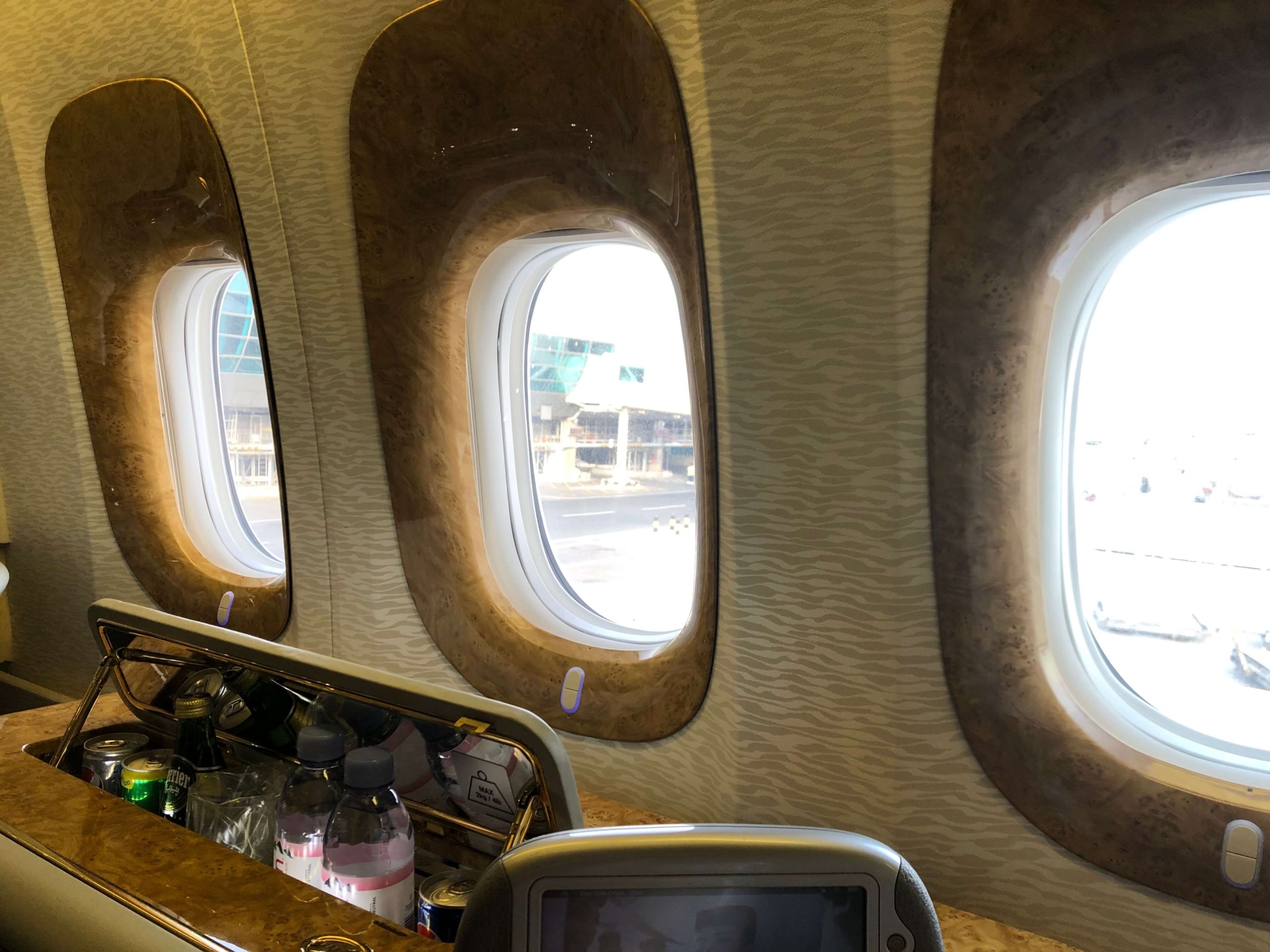 エミレーツ航空・ファーストクラス座席