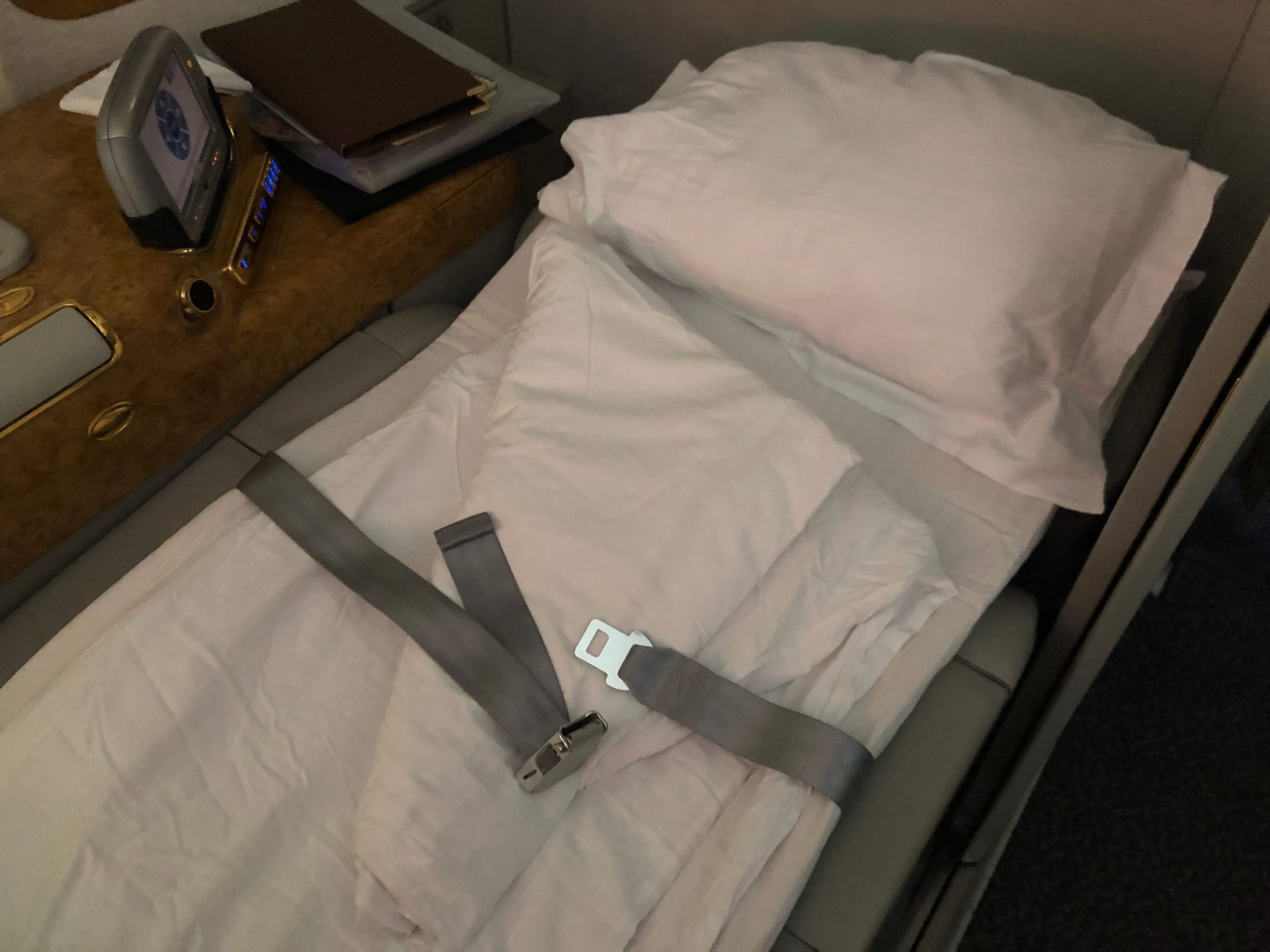 エミレーツ航空・ファーストクラス座席