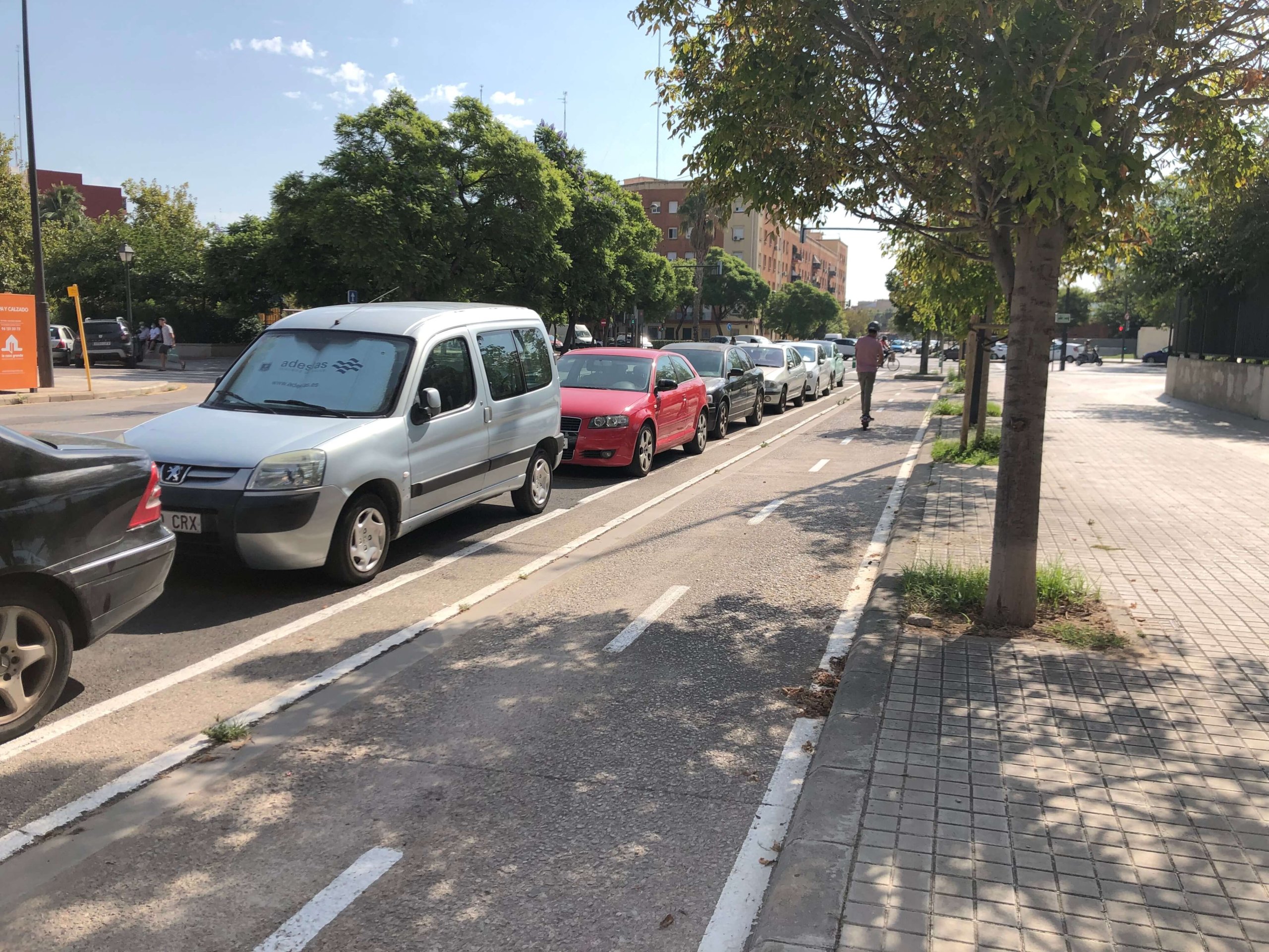 バレンシアの街