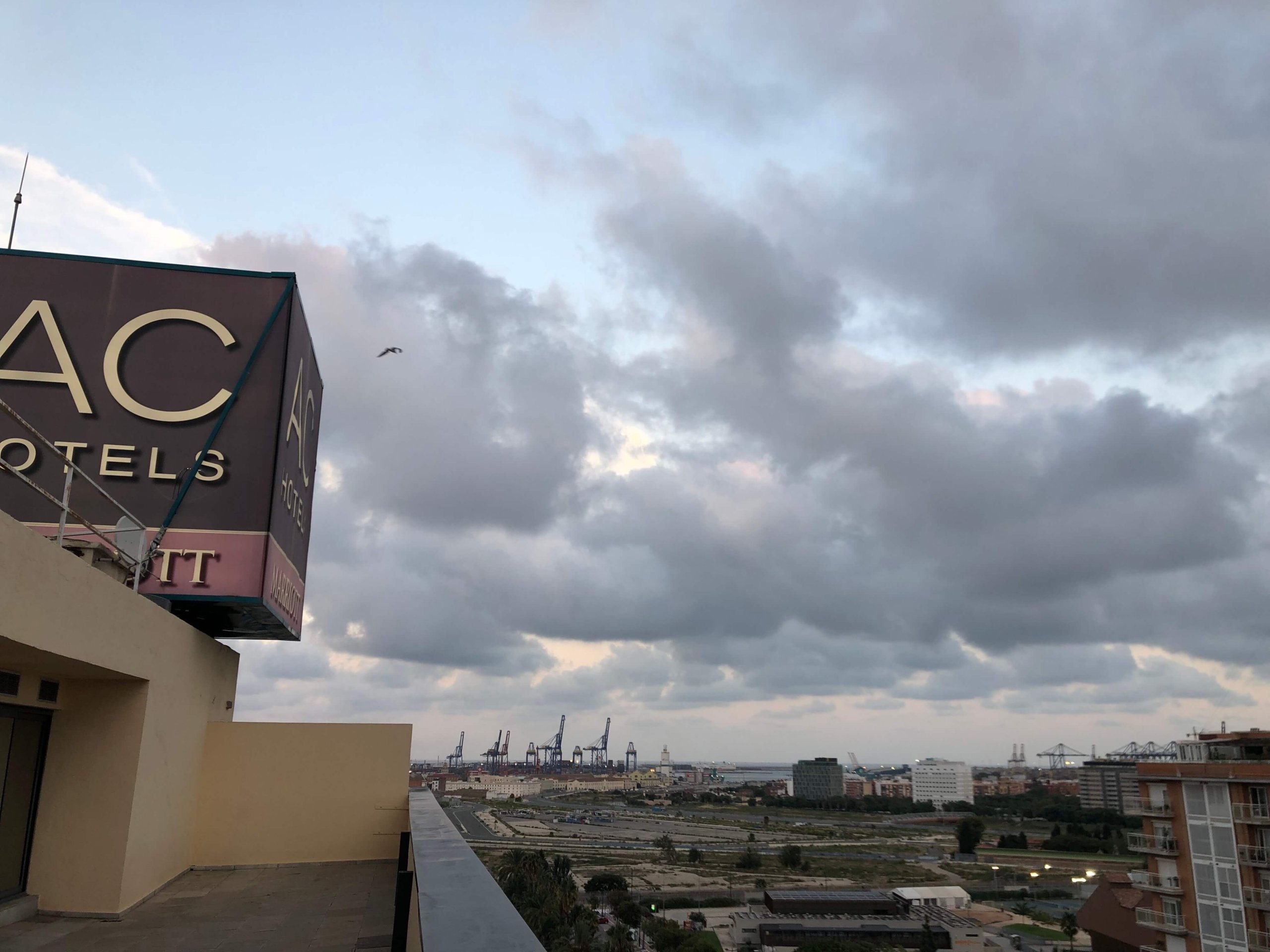 ACホテル・バレンシアからの景色