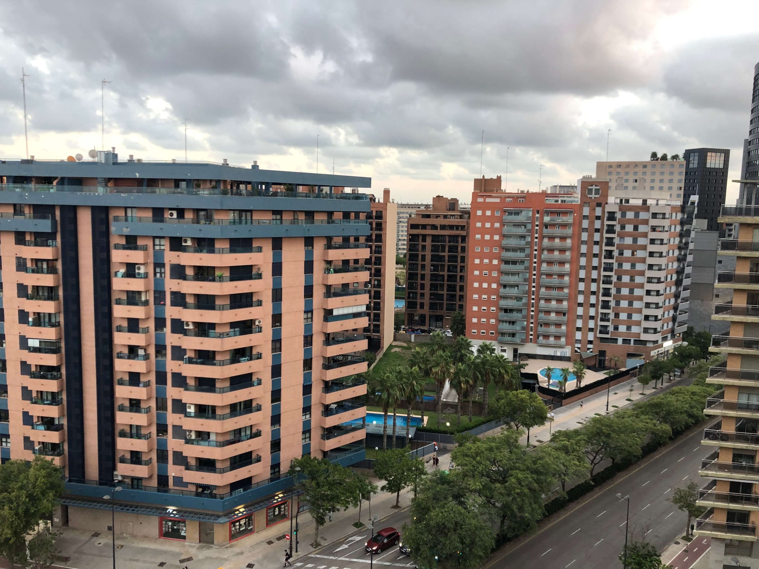 ACホテル・バレンシアからの景色