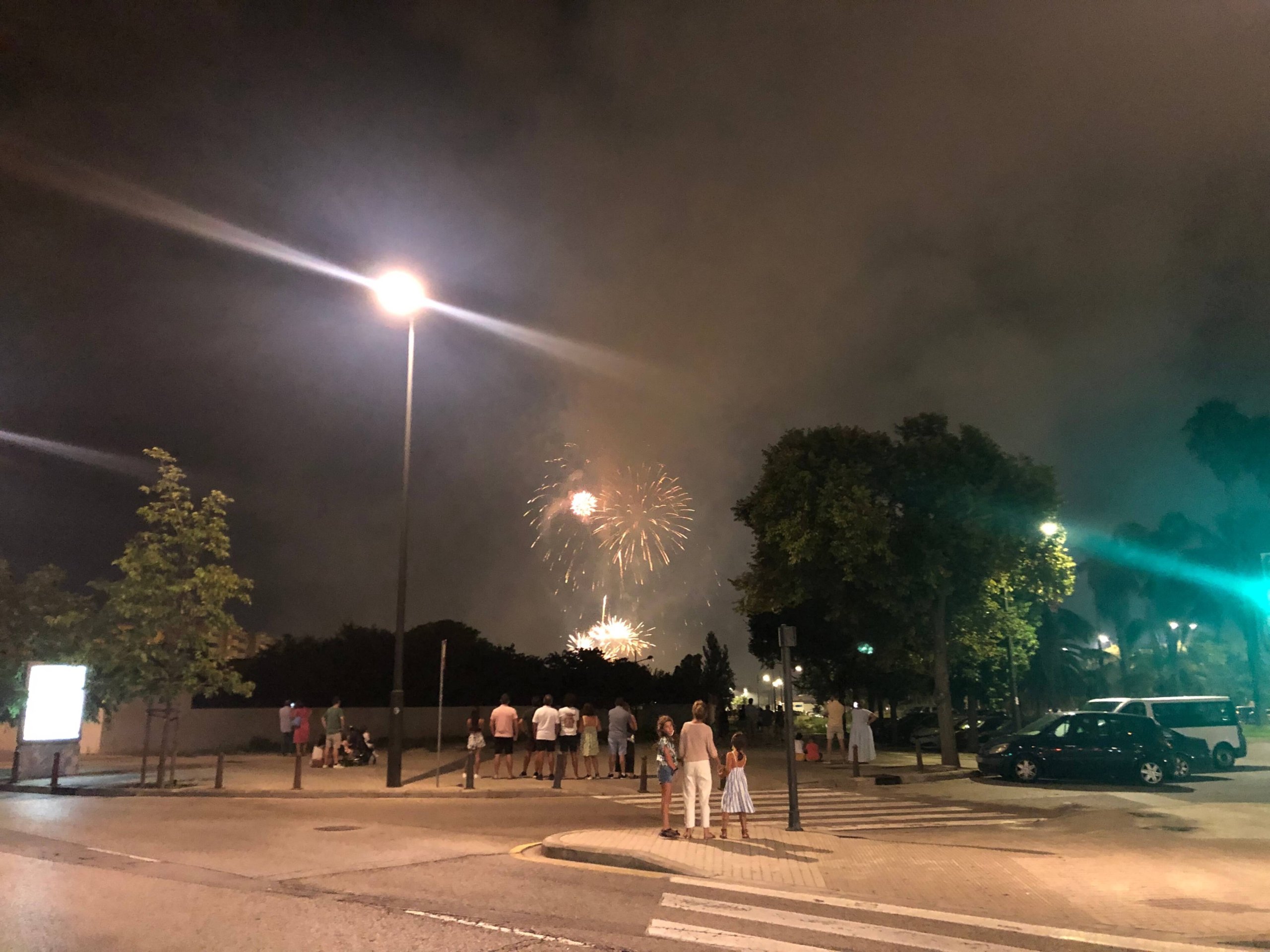 バレンシアの花火