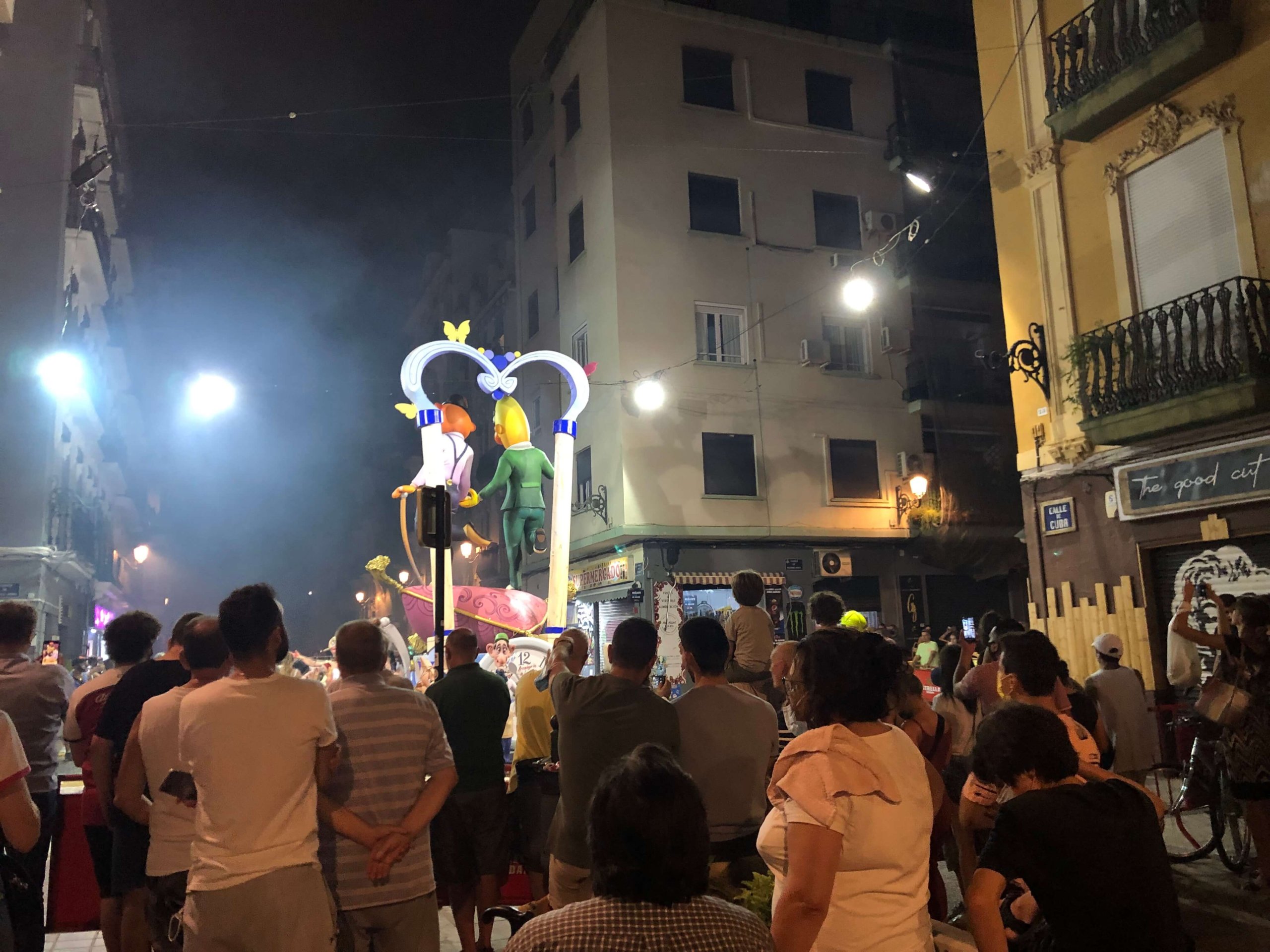 Las fallas cremá