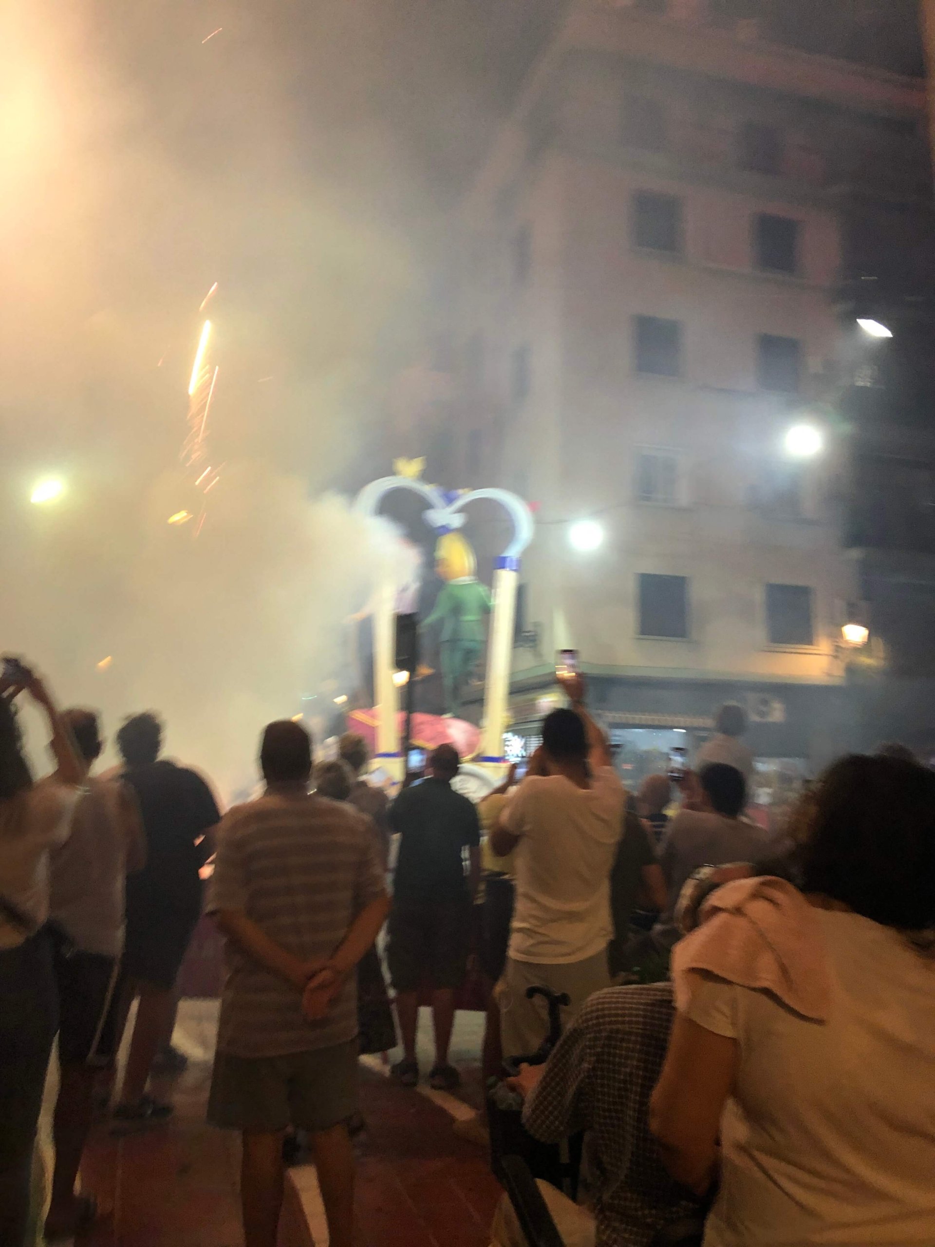Las fallas cremá