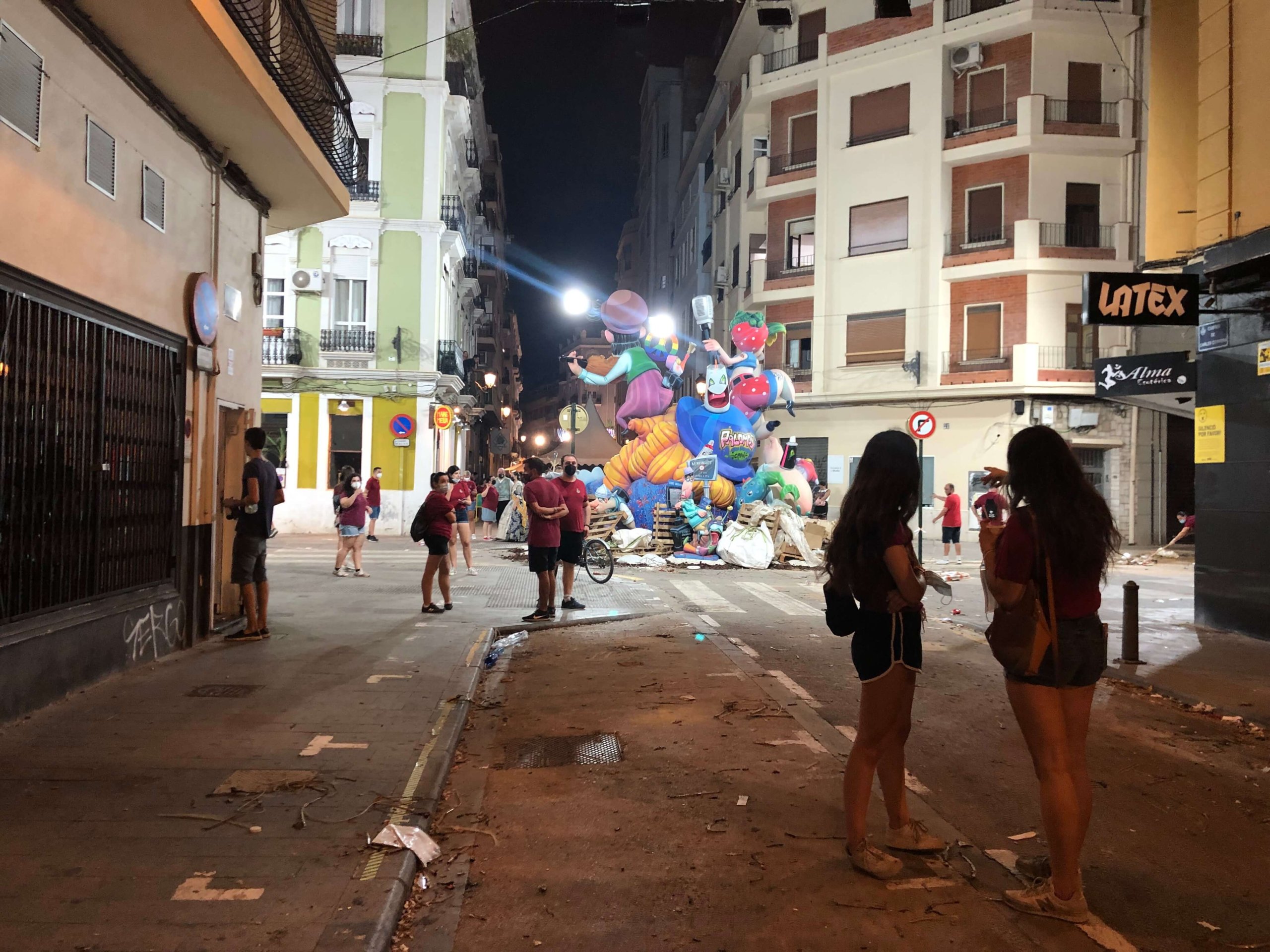 Las fallas cremá