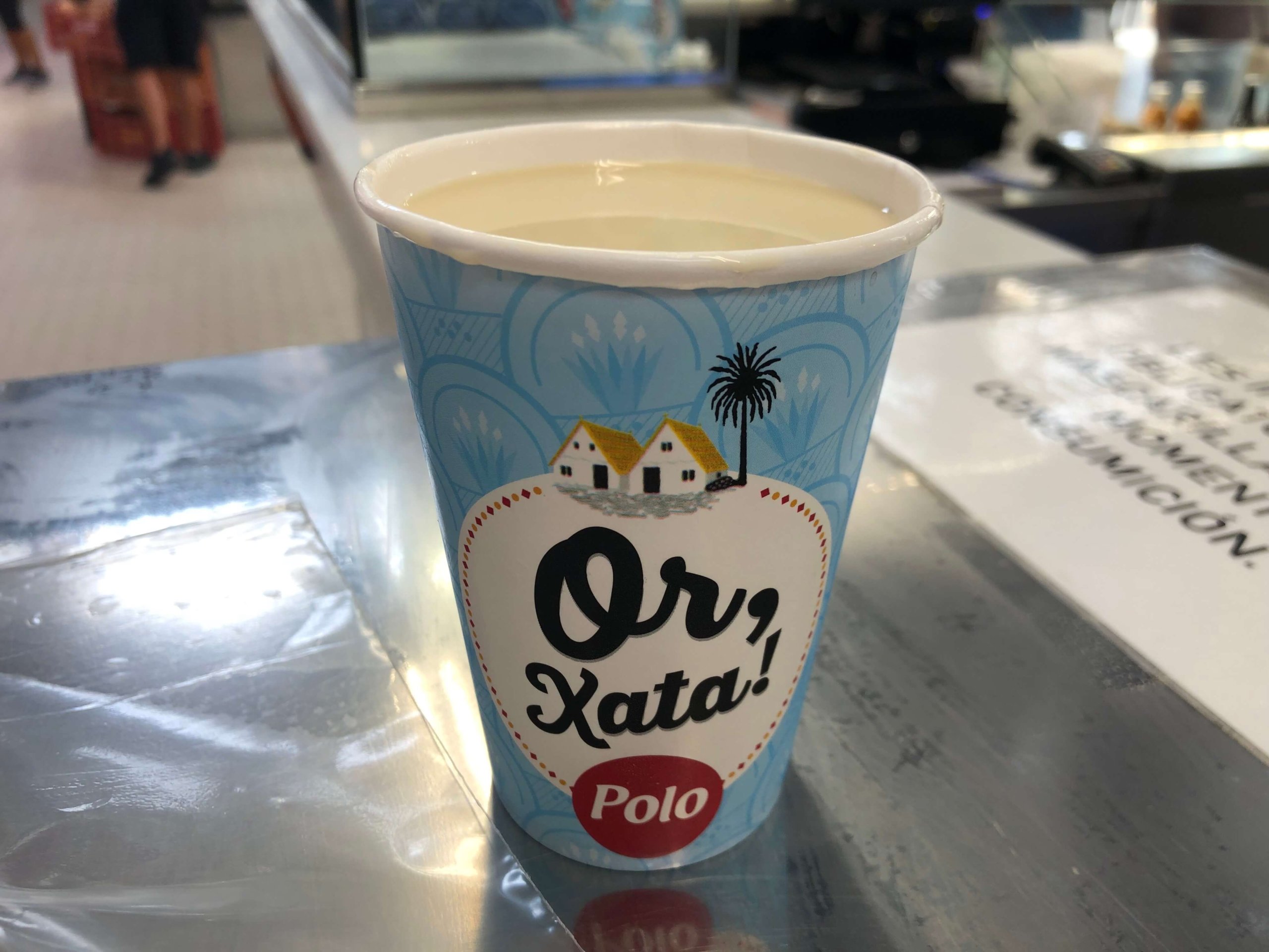 バレンシア中央市場・オルチャータ