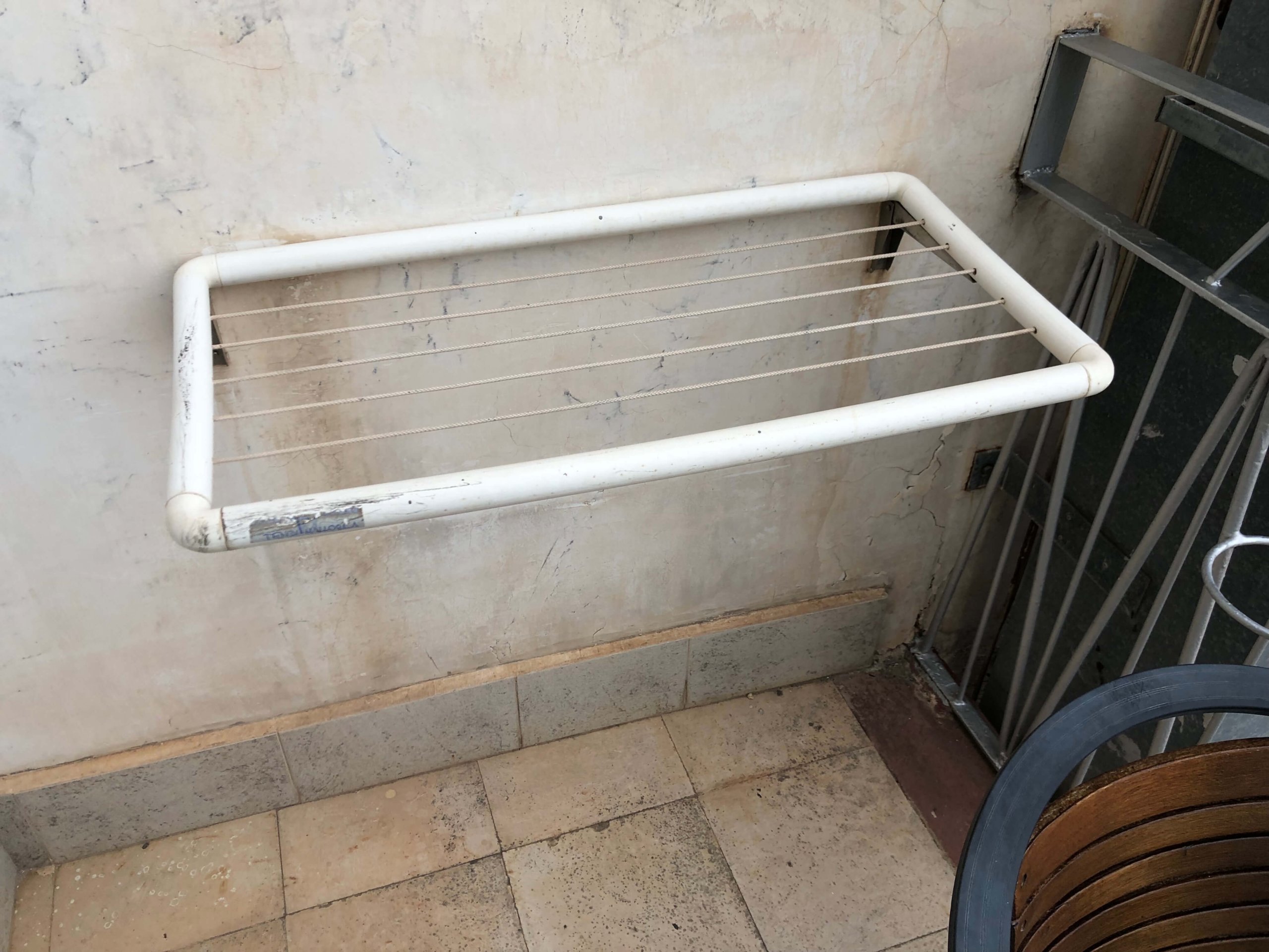 ホテルバレアル・物干し