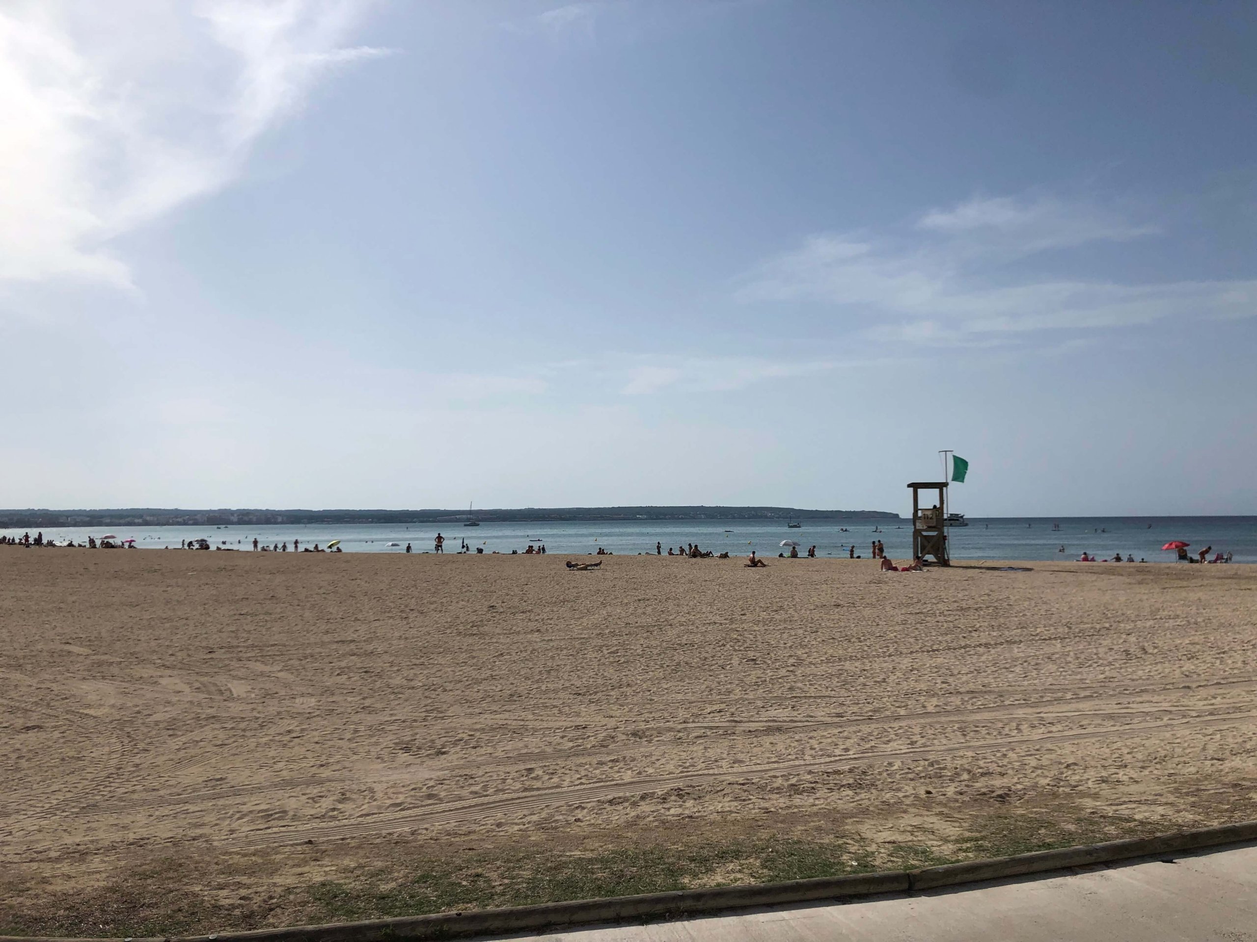 マヨルカ島の海