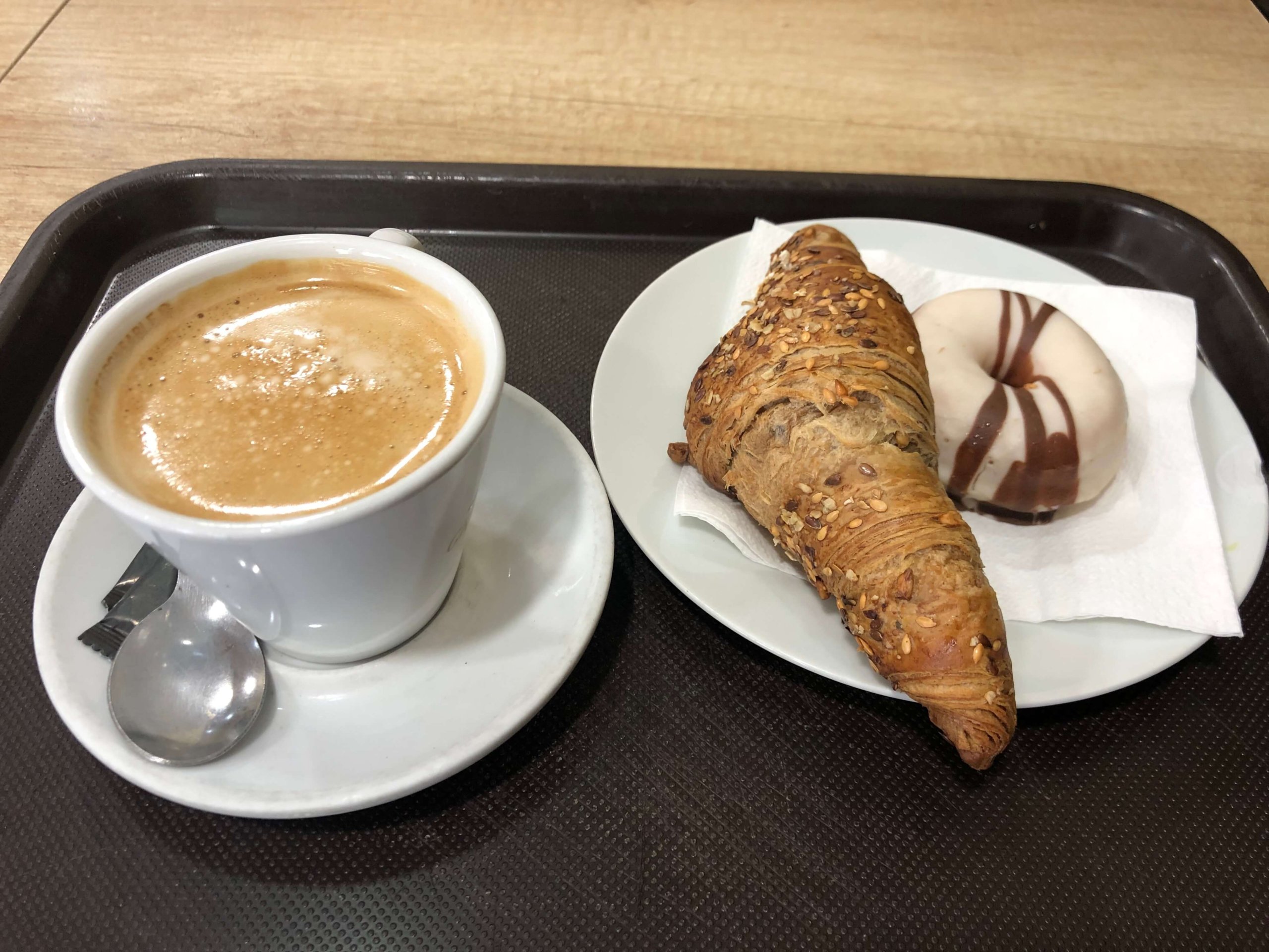 パン屋さんで食べたもの