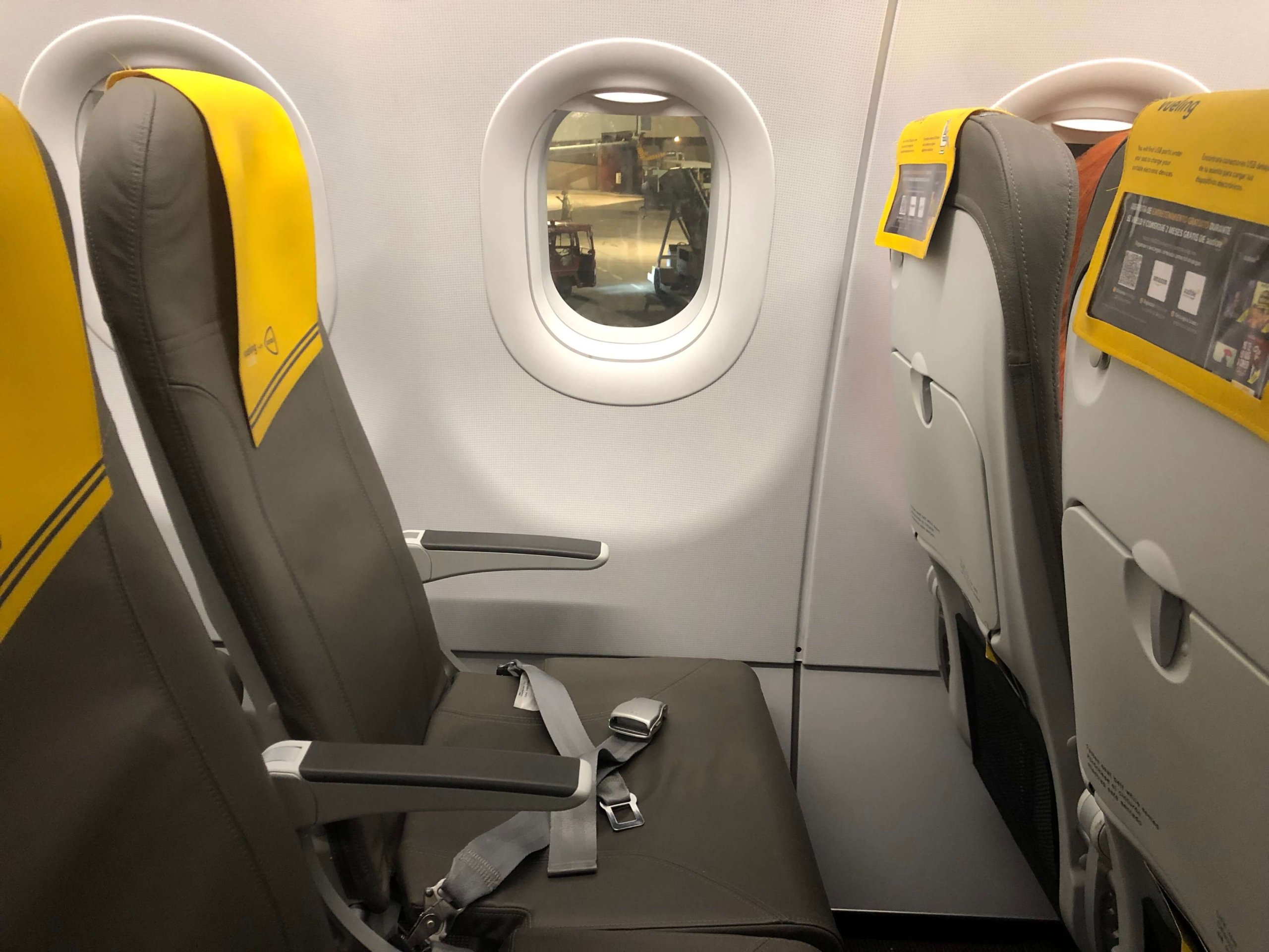 ブエリング航空機内