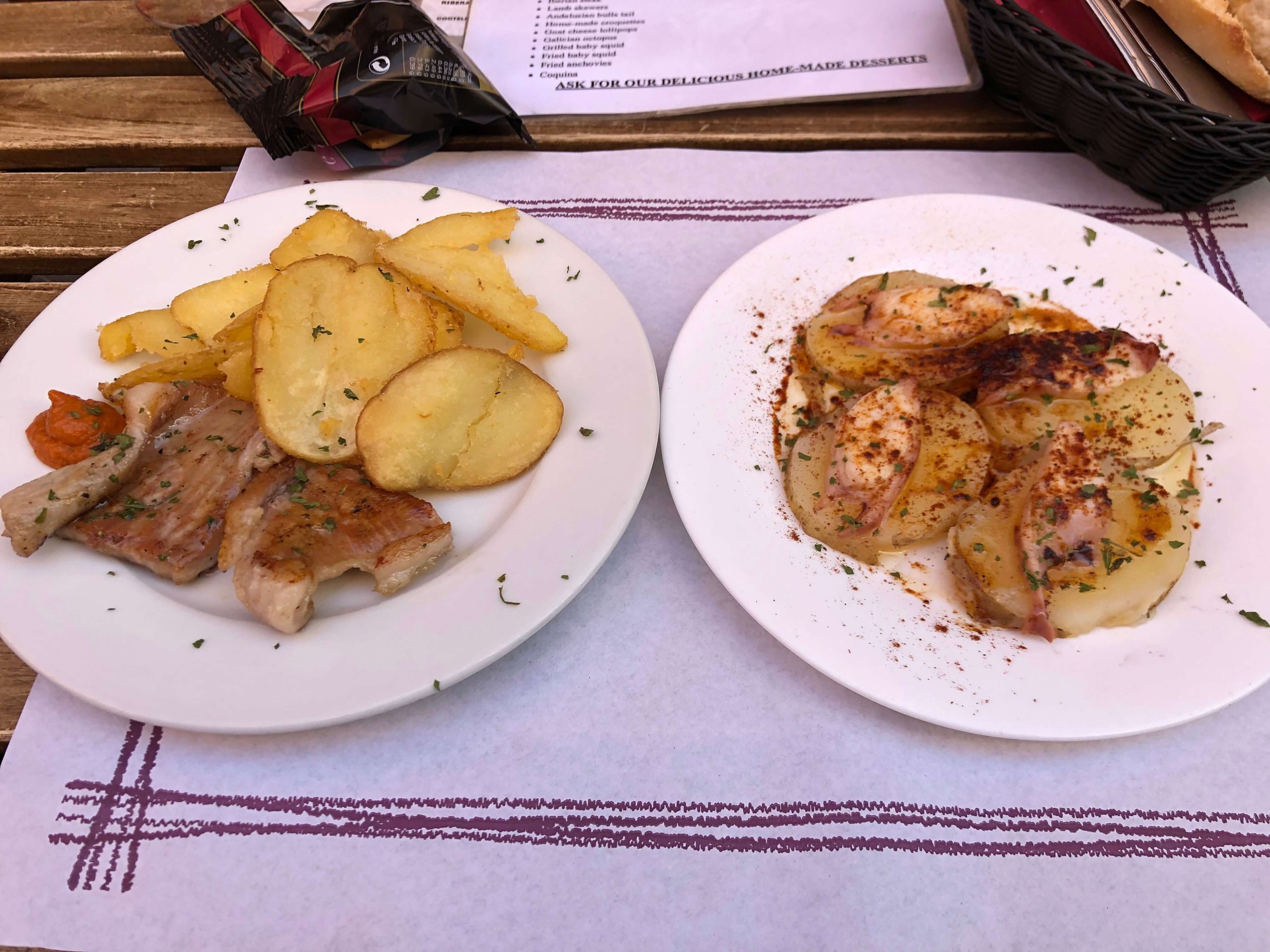 El Rincon de Kevin　料理