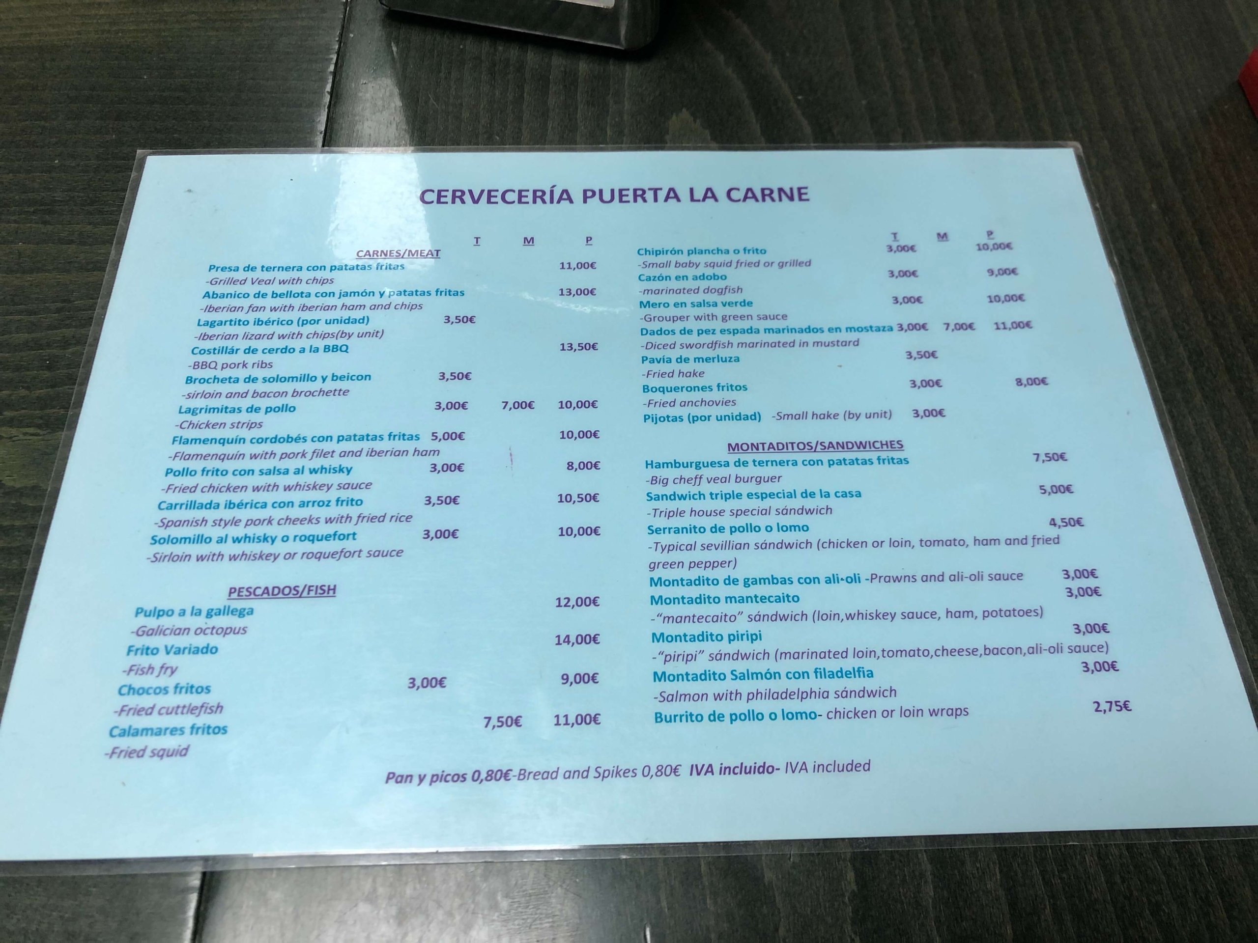 Cerveceria Puerta la Carne