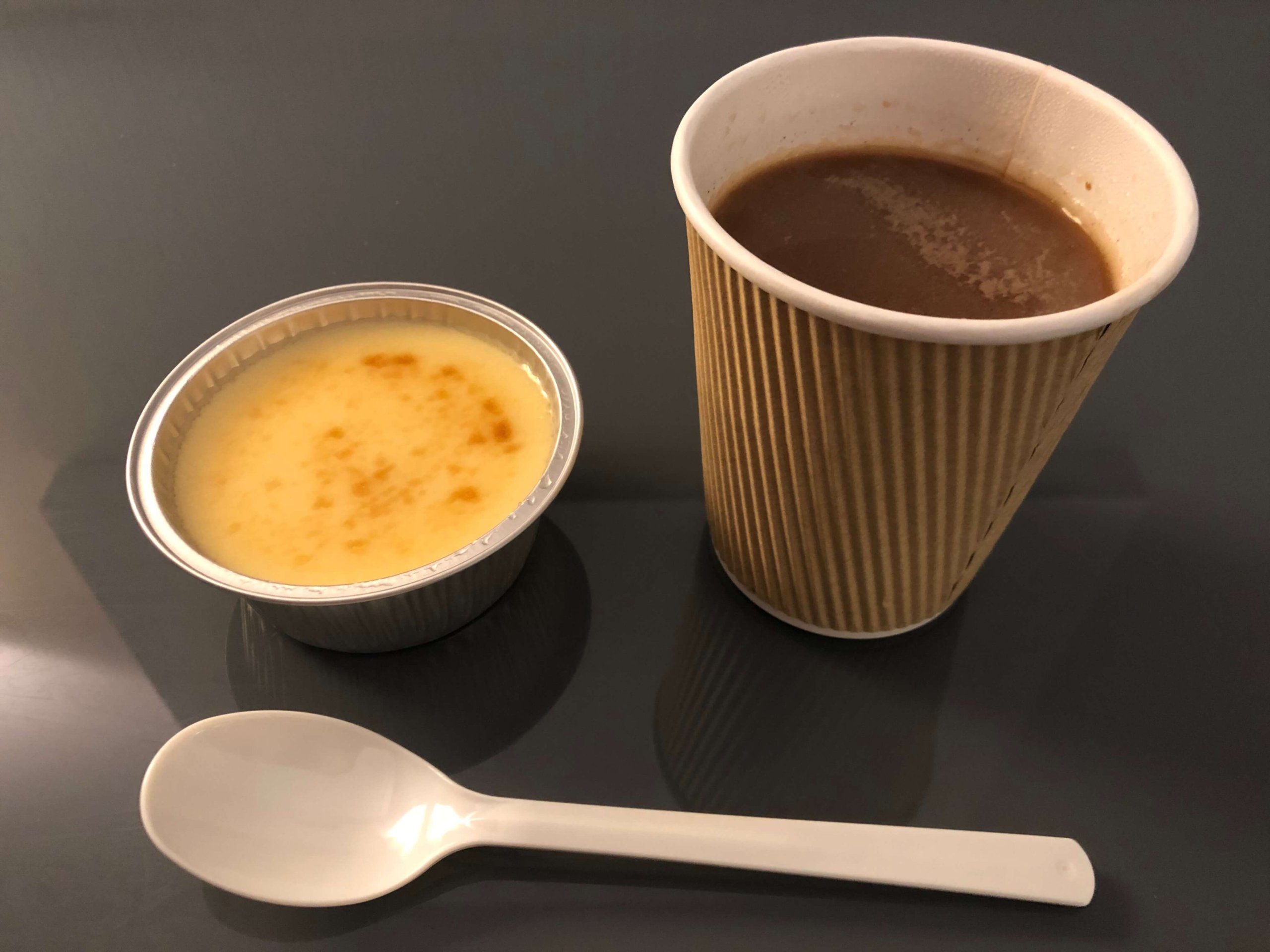 プリンとコーヒー