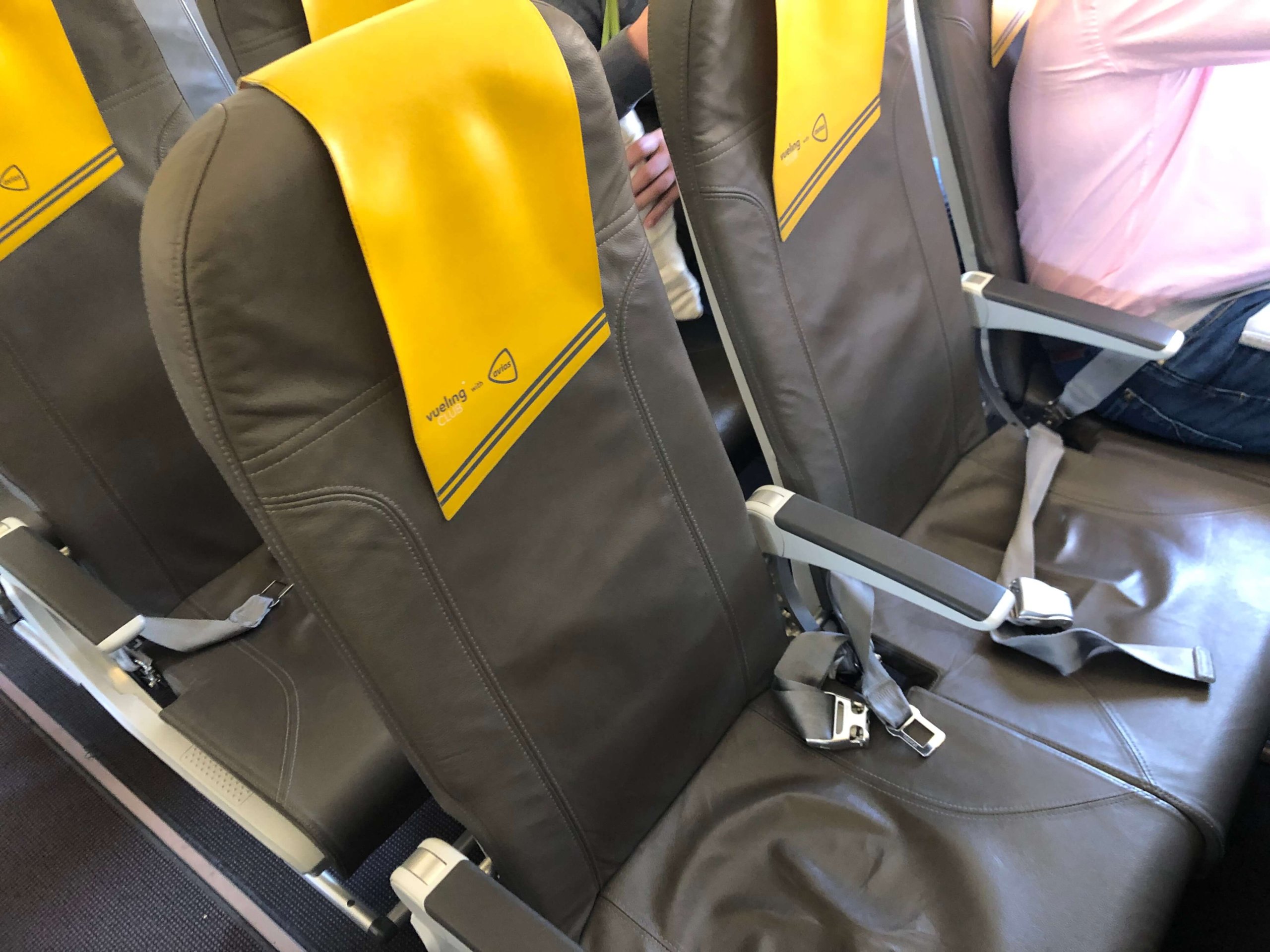 ブエリング航空機内