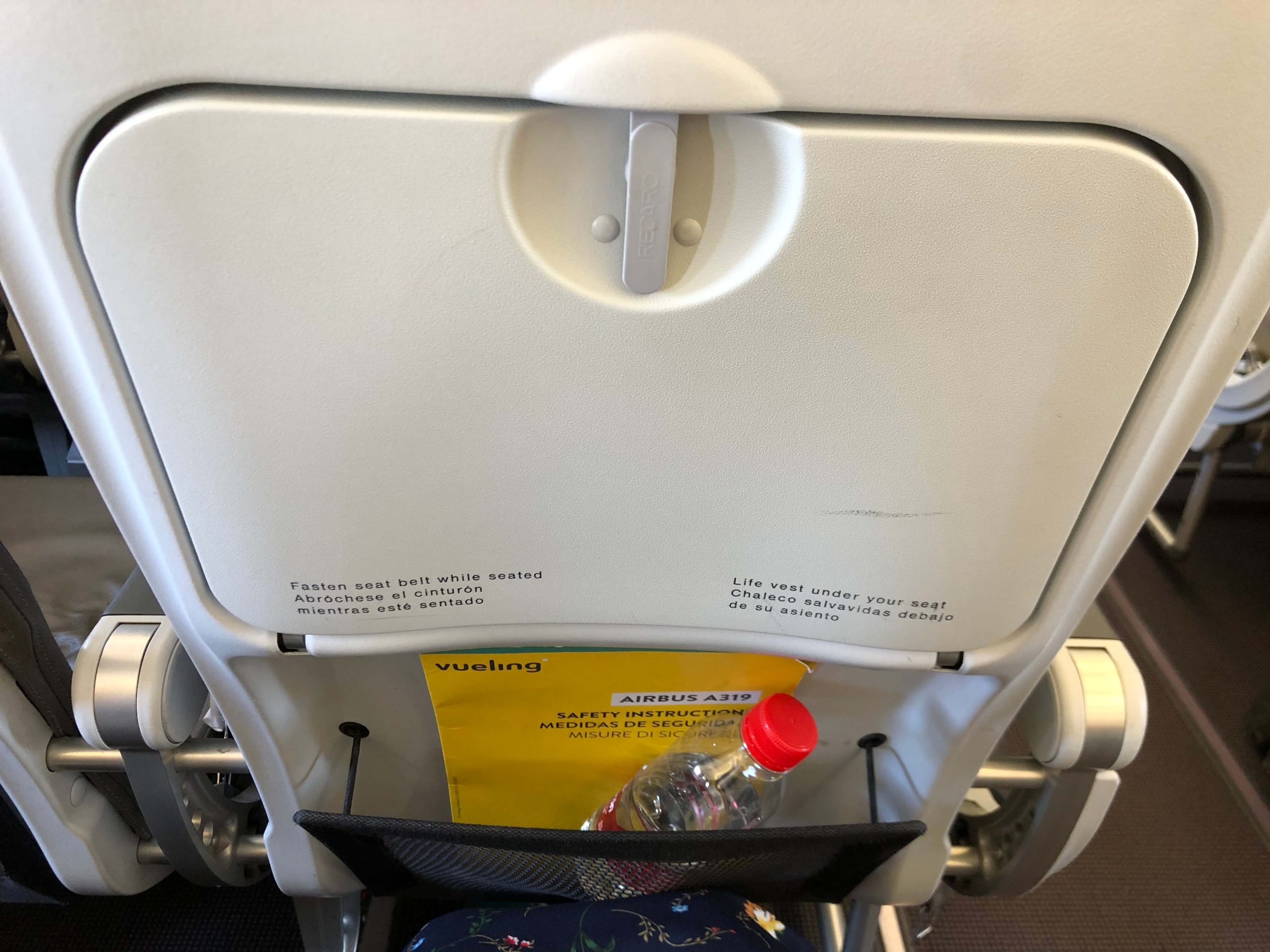 ブエリング航空機内