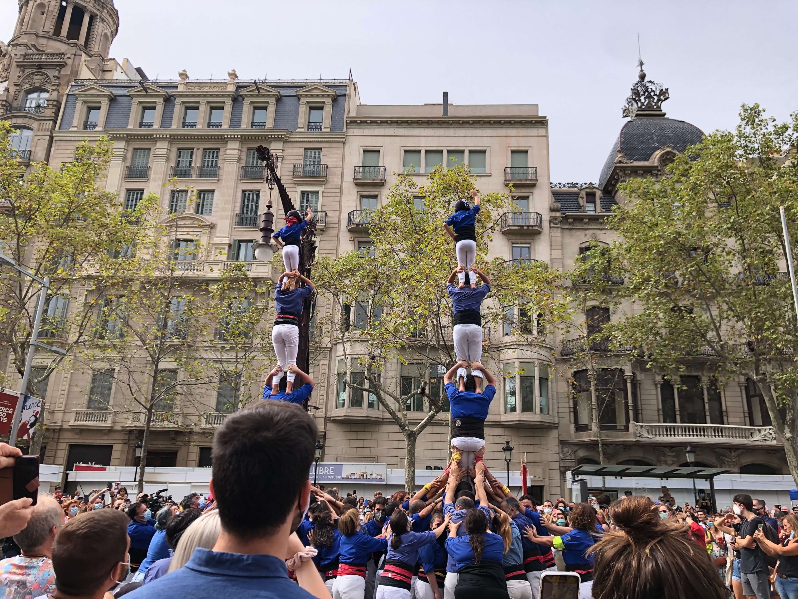 メルセ祭り・人間の塔