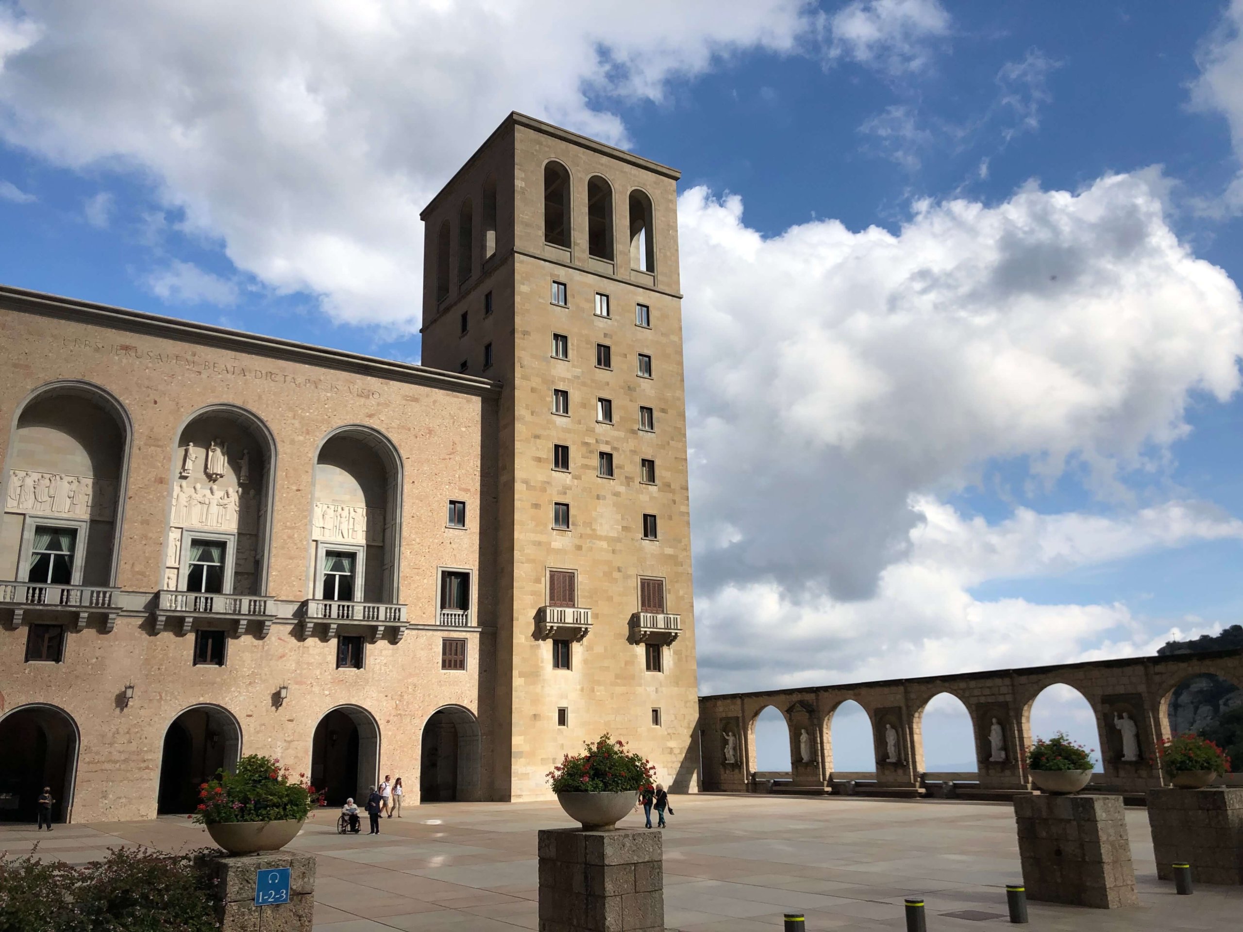 ホテル　アバト　シスネロス　モントセラト・お部屋からの景色
