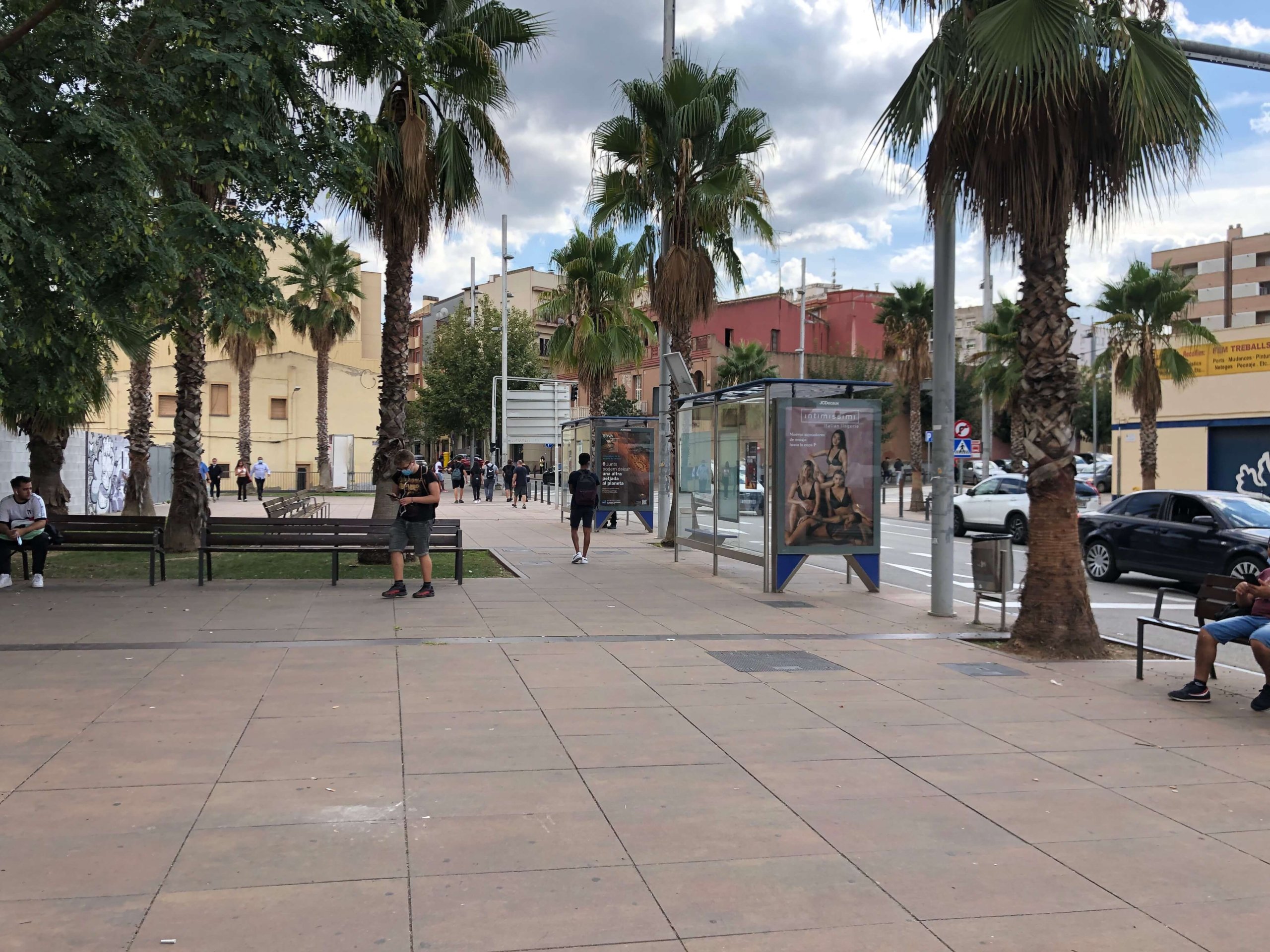 Martorell-Central駅前