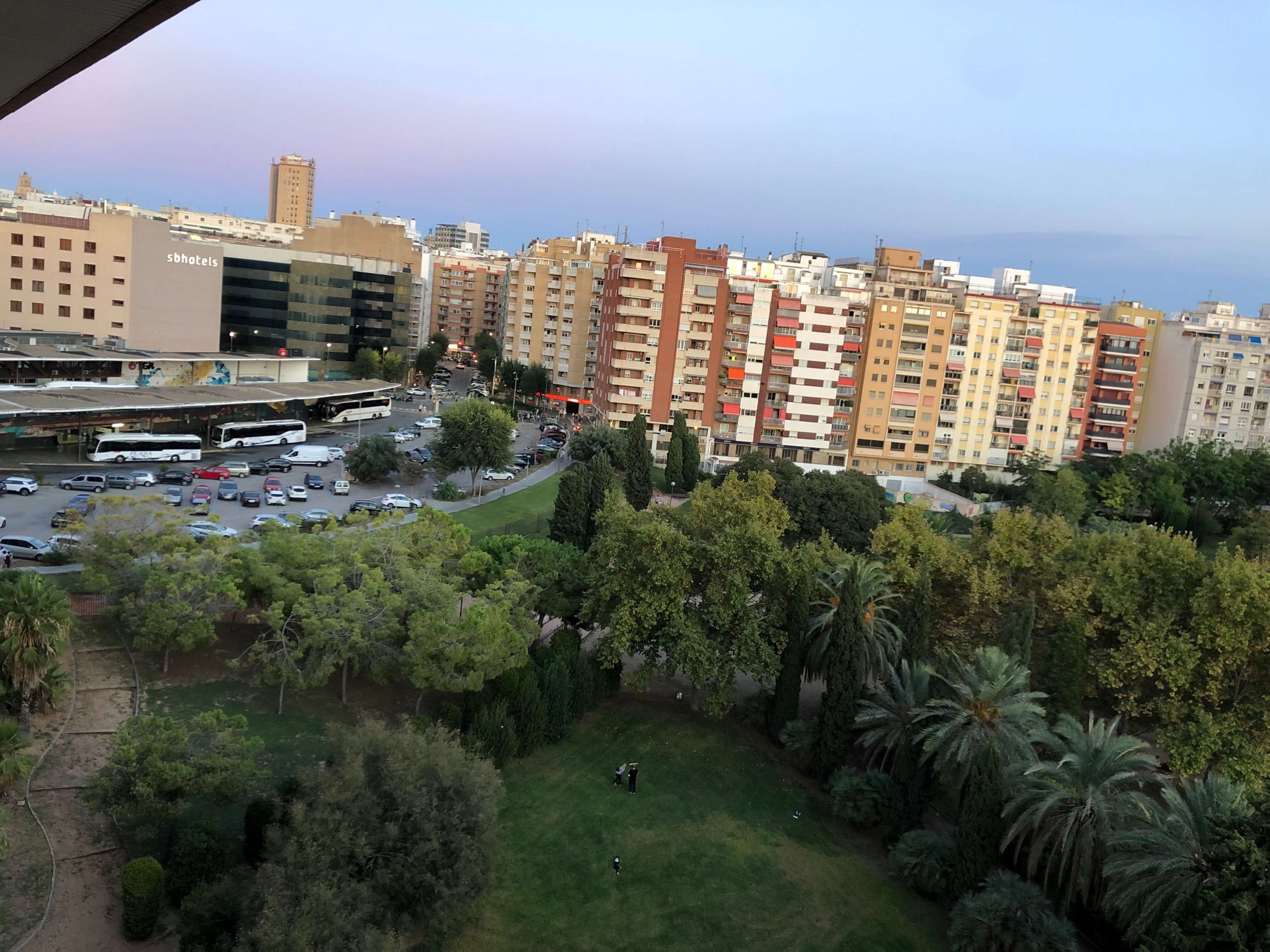 ACホテル・タラゴナ・お部屋からの景色