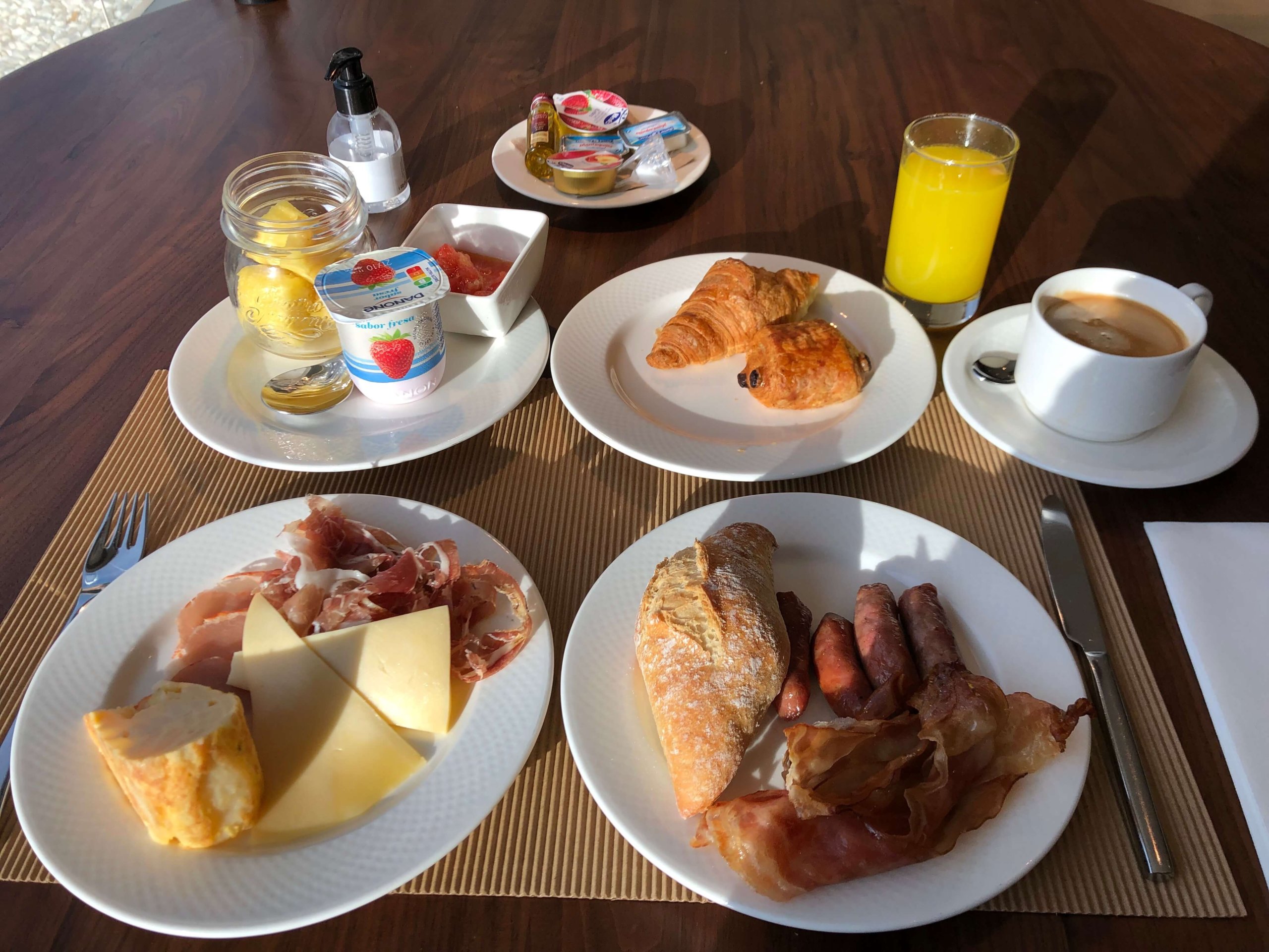 ACホテル・タラゴナ・朝食食べたもの