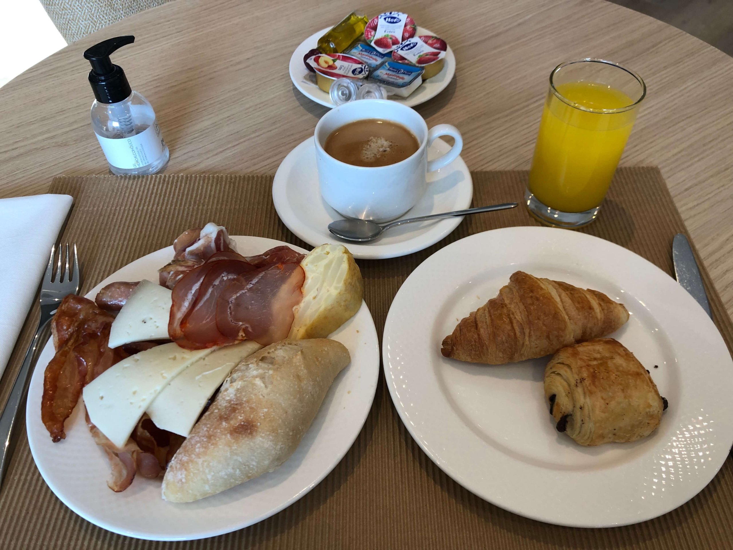 ACホテル・タラゴナ・朝食食べたもの