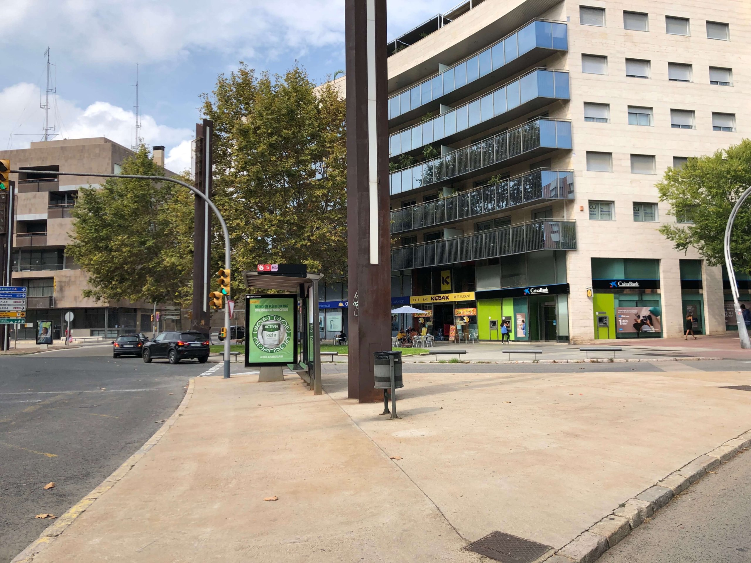 タラゴナ・バス停