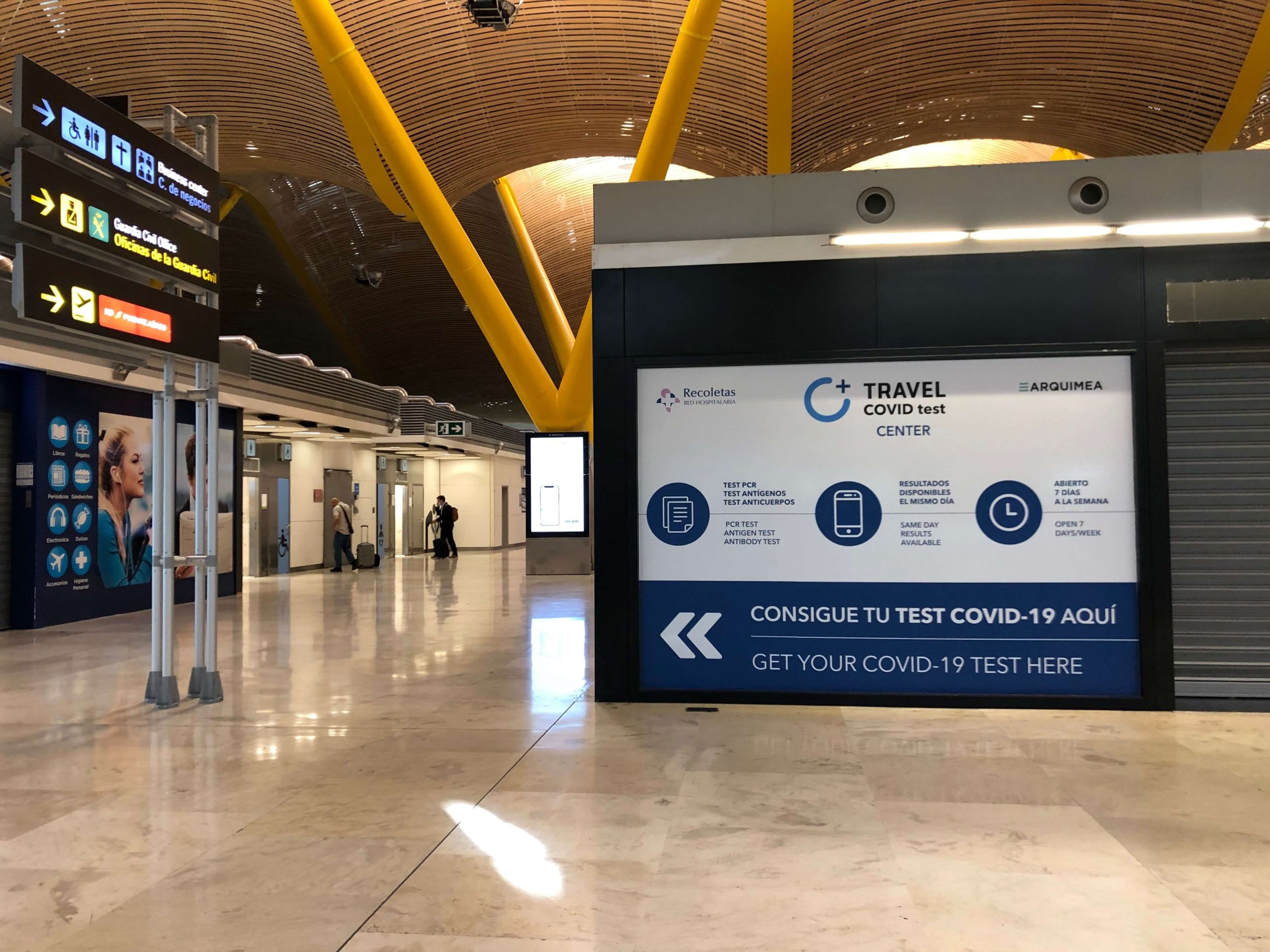 バラハス国際空港・COVIDtest