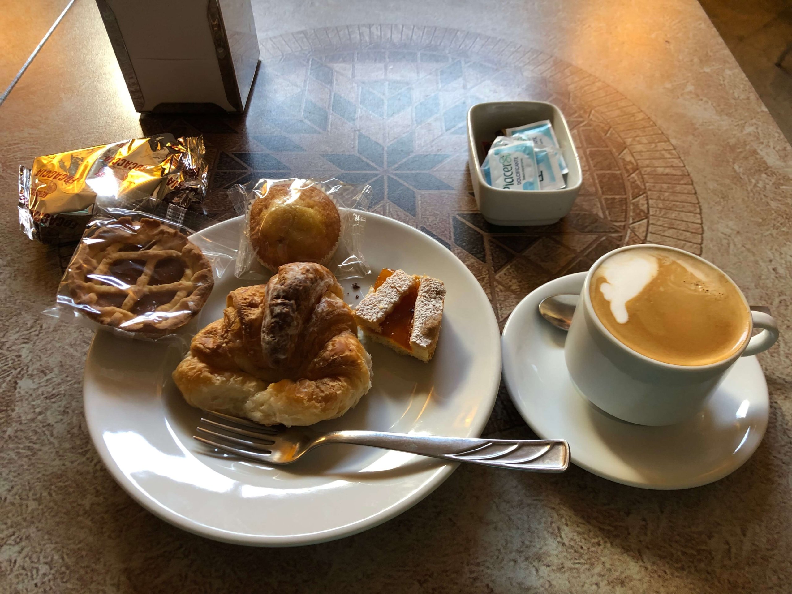 ホテル・ストロンボリ・朝食食べたもの