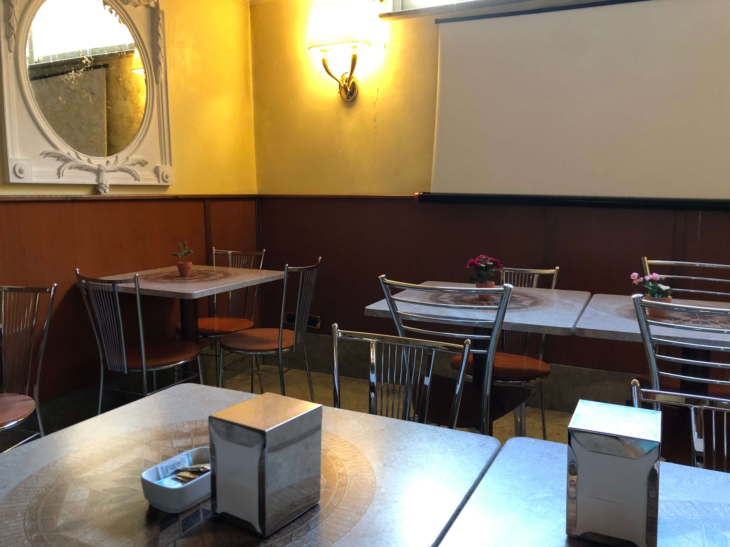 ホテル・ストロンボリ・朝食会場