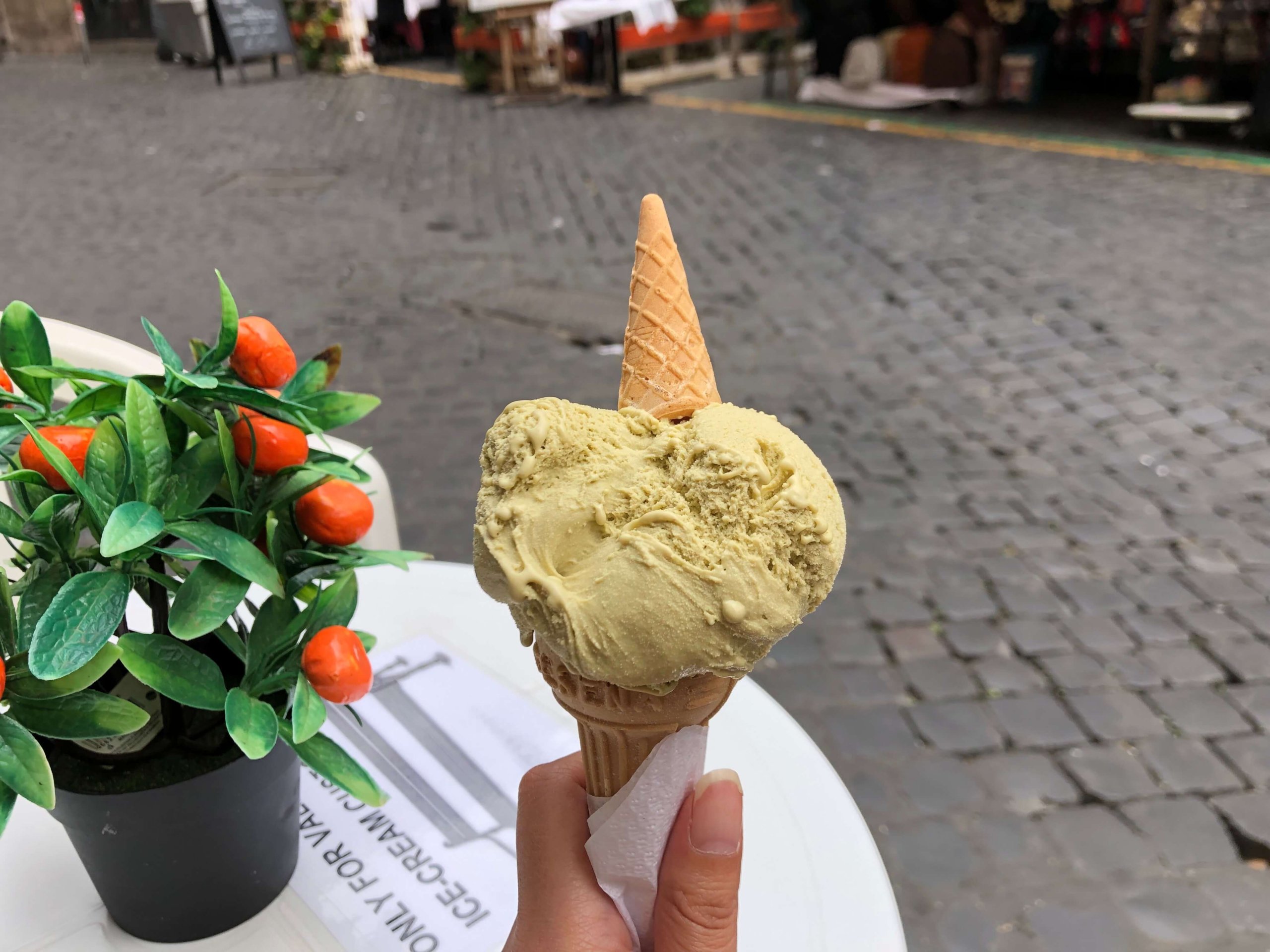 Gelateria Valentino・ピスタチオジェラートの