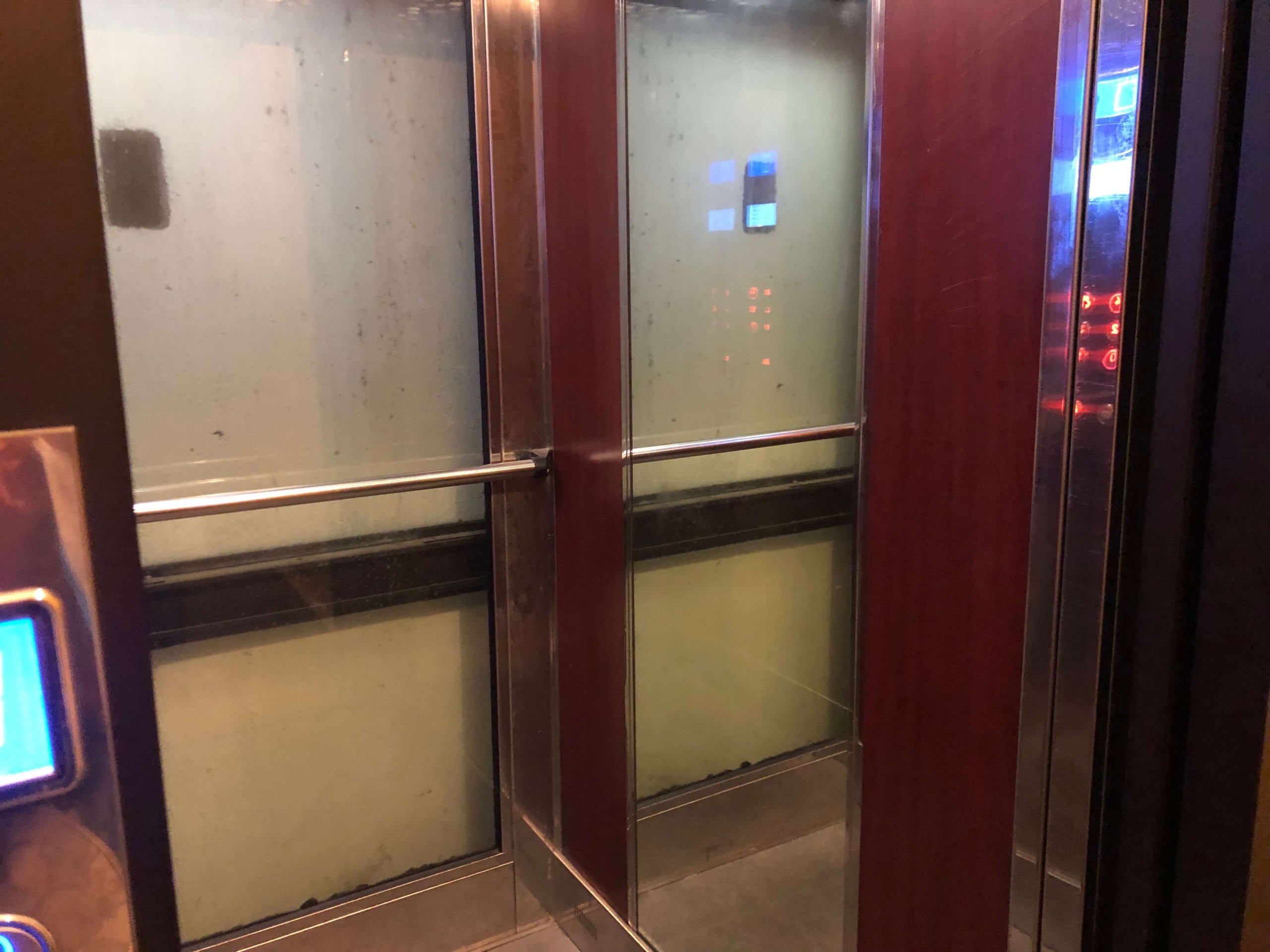 ホテル・アナカプリのエレベーター