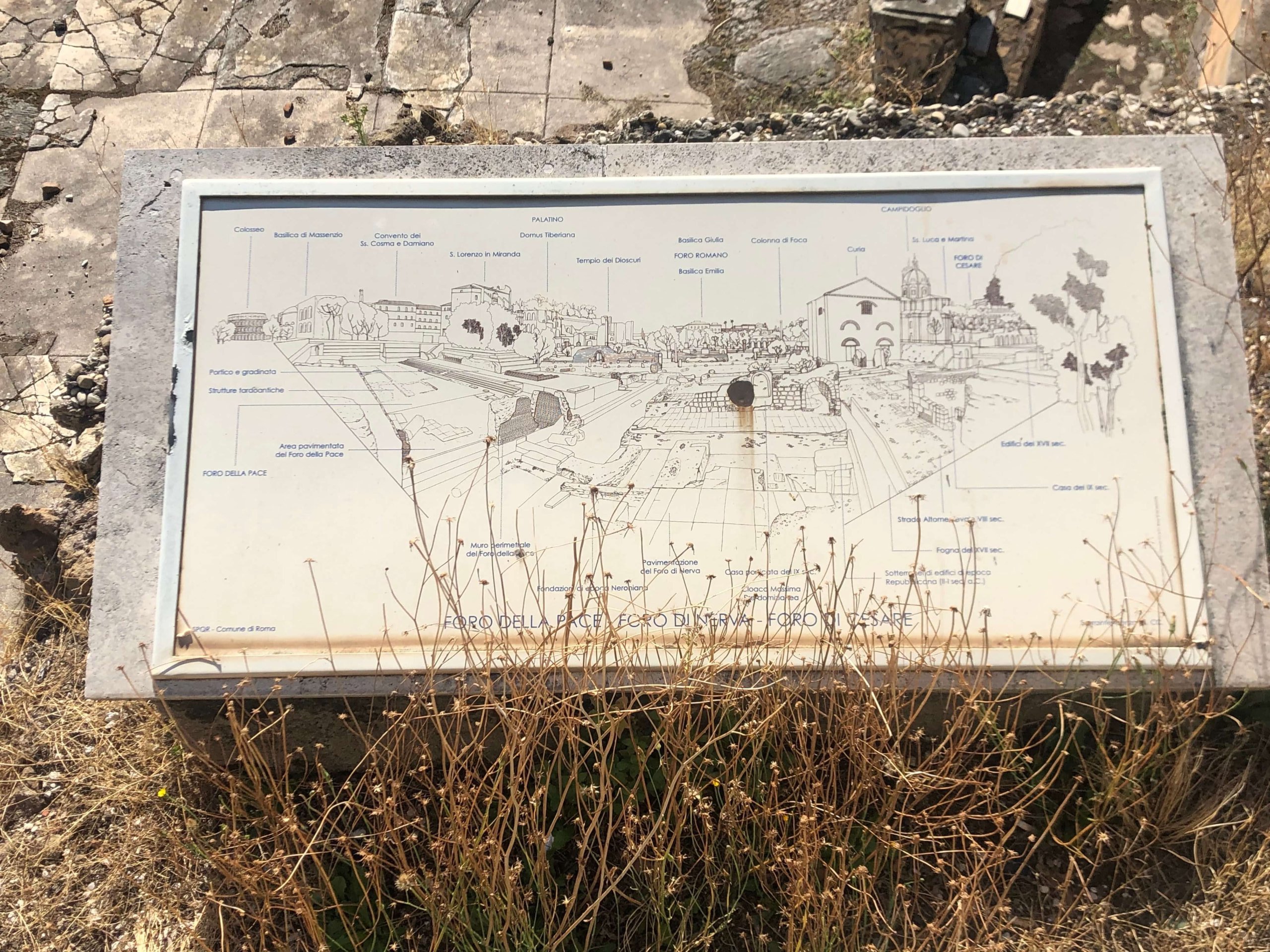 ローマ・フォロ・ロマーノ